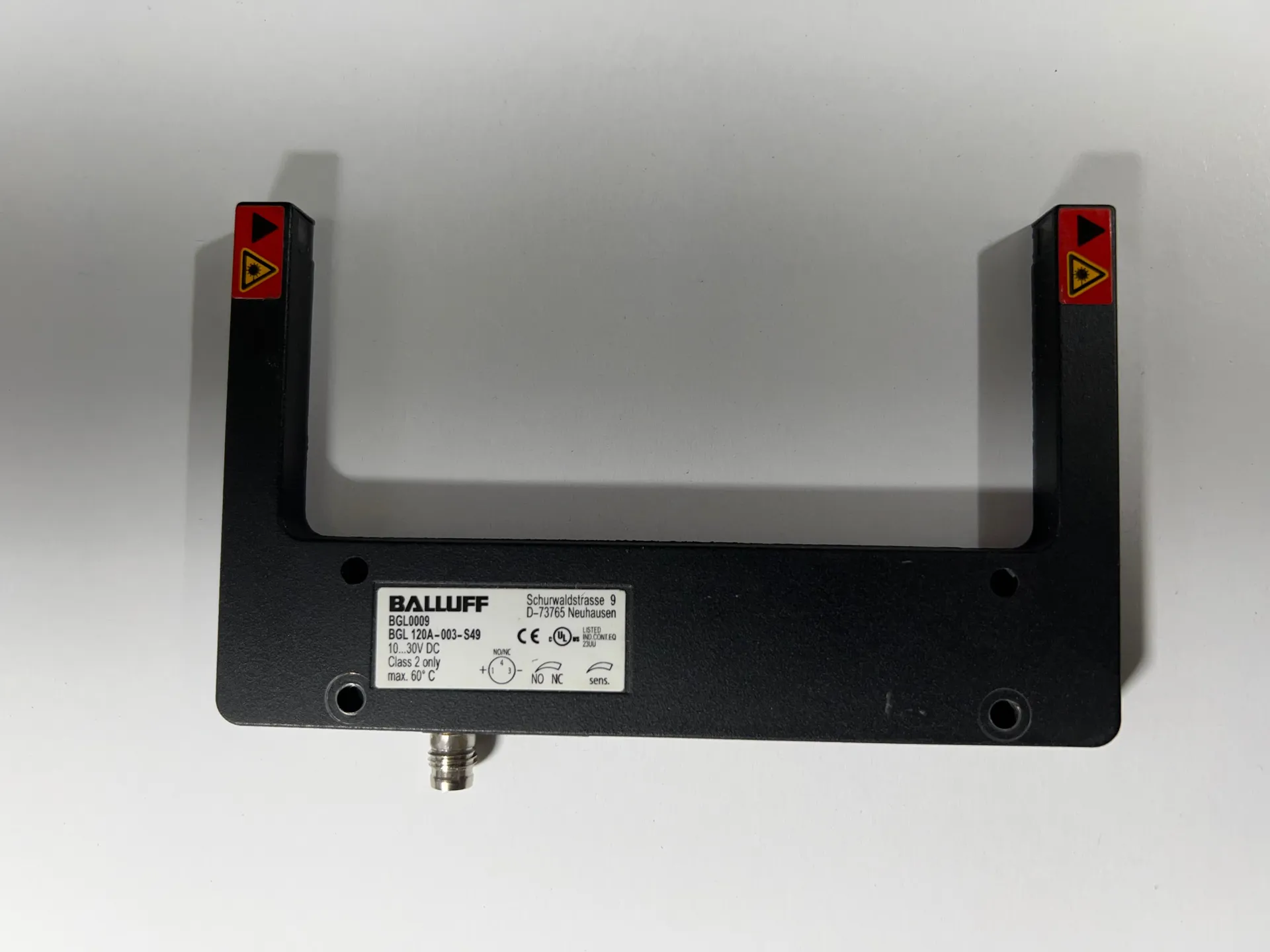 Balluff BGL0009 Fork Light Barrier – BGL 120A-003-S49