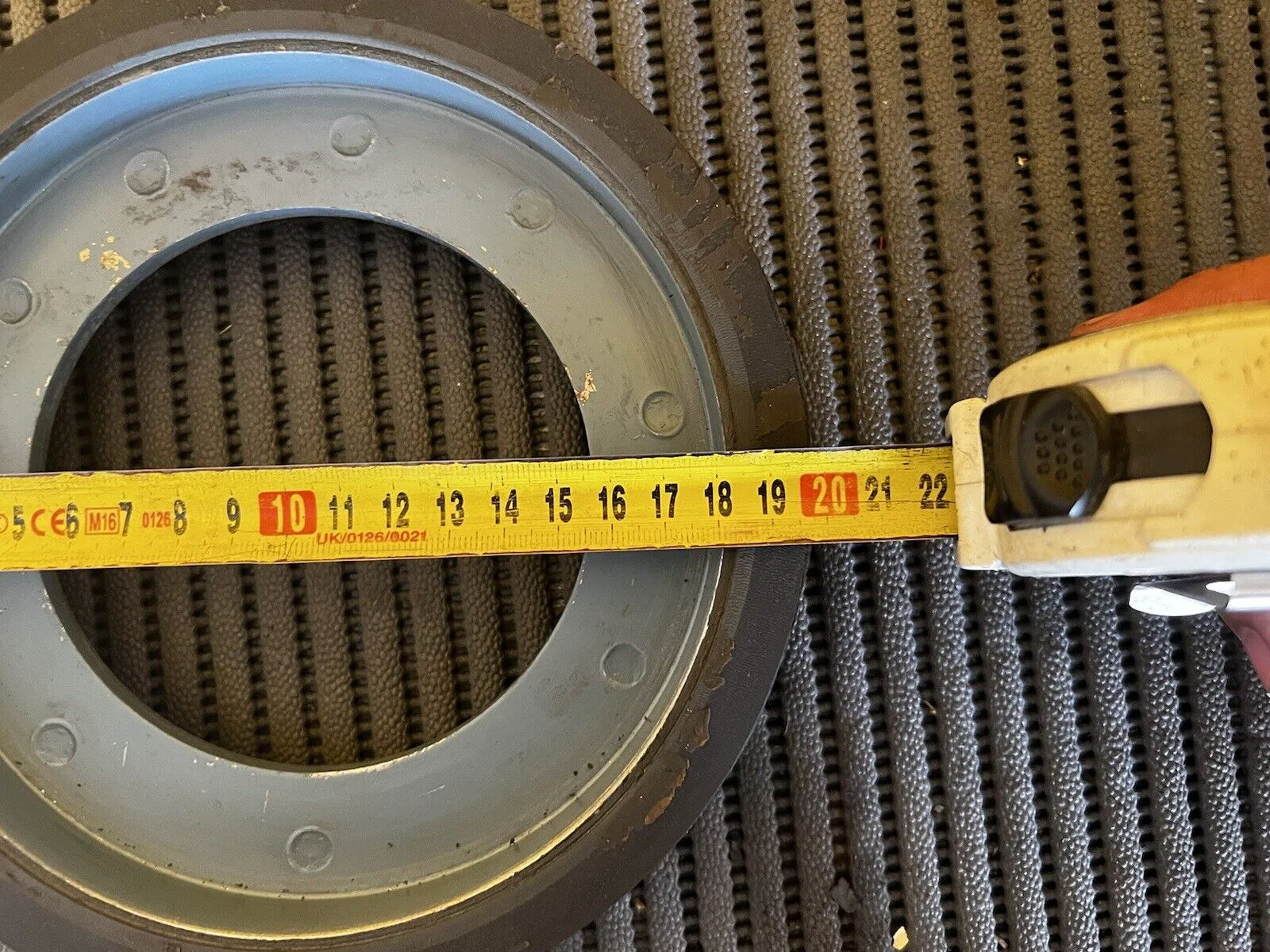 Chicago Rubber Co Inc 20 x 4cm Contact Wheel - Image 1