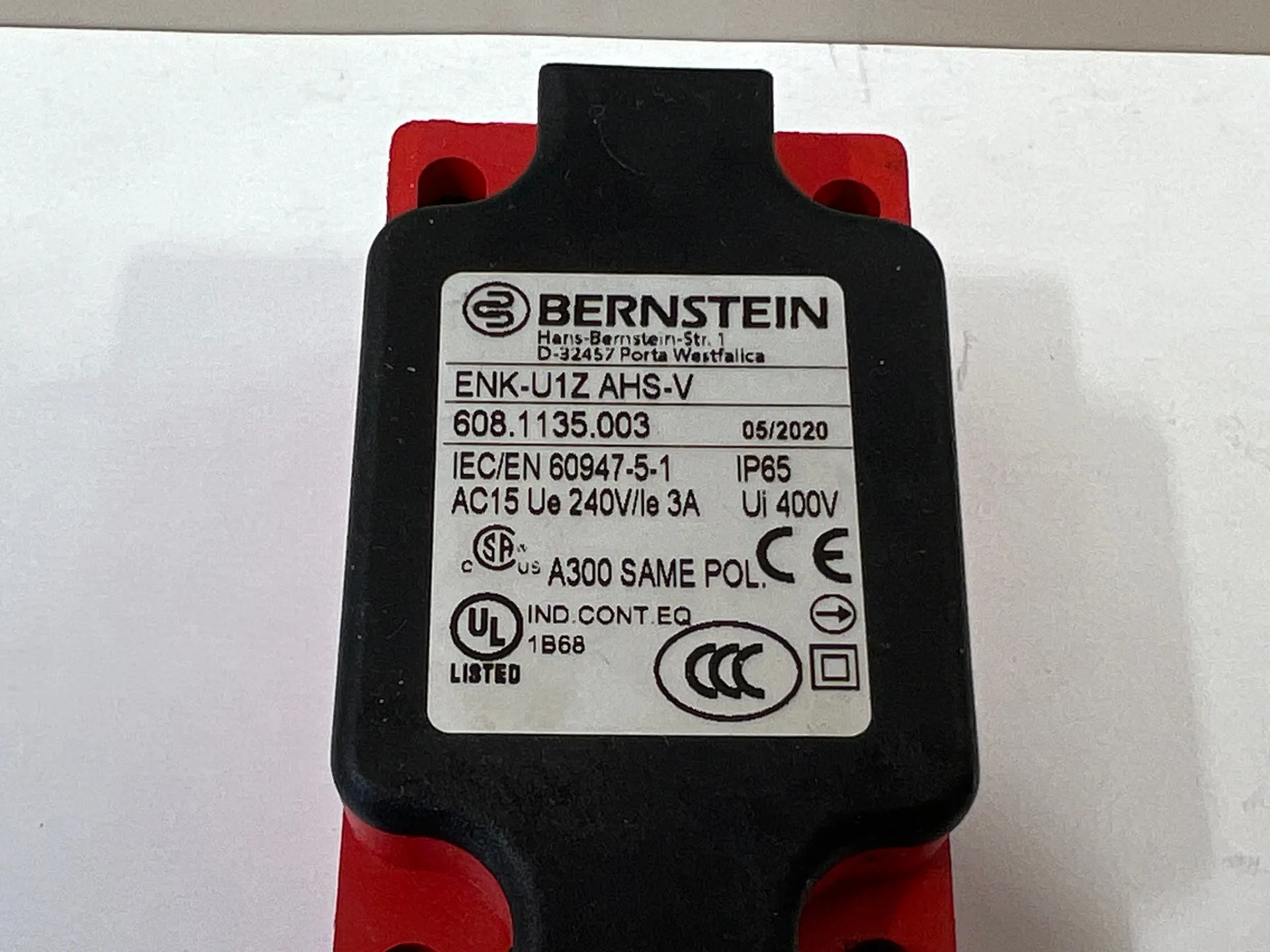 Bernstein Limit Switch ENK-U12 AHS-V - Thumbnail 2