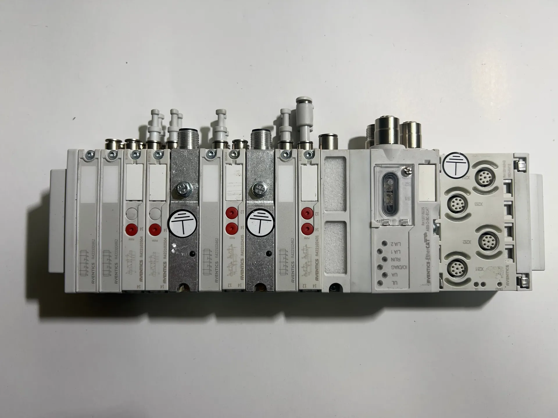 Aventics R412018225 EtherCAT AES-D-BC-ECAT Air Valve Island Module