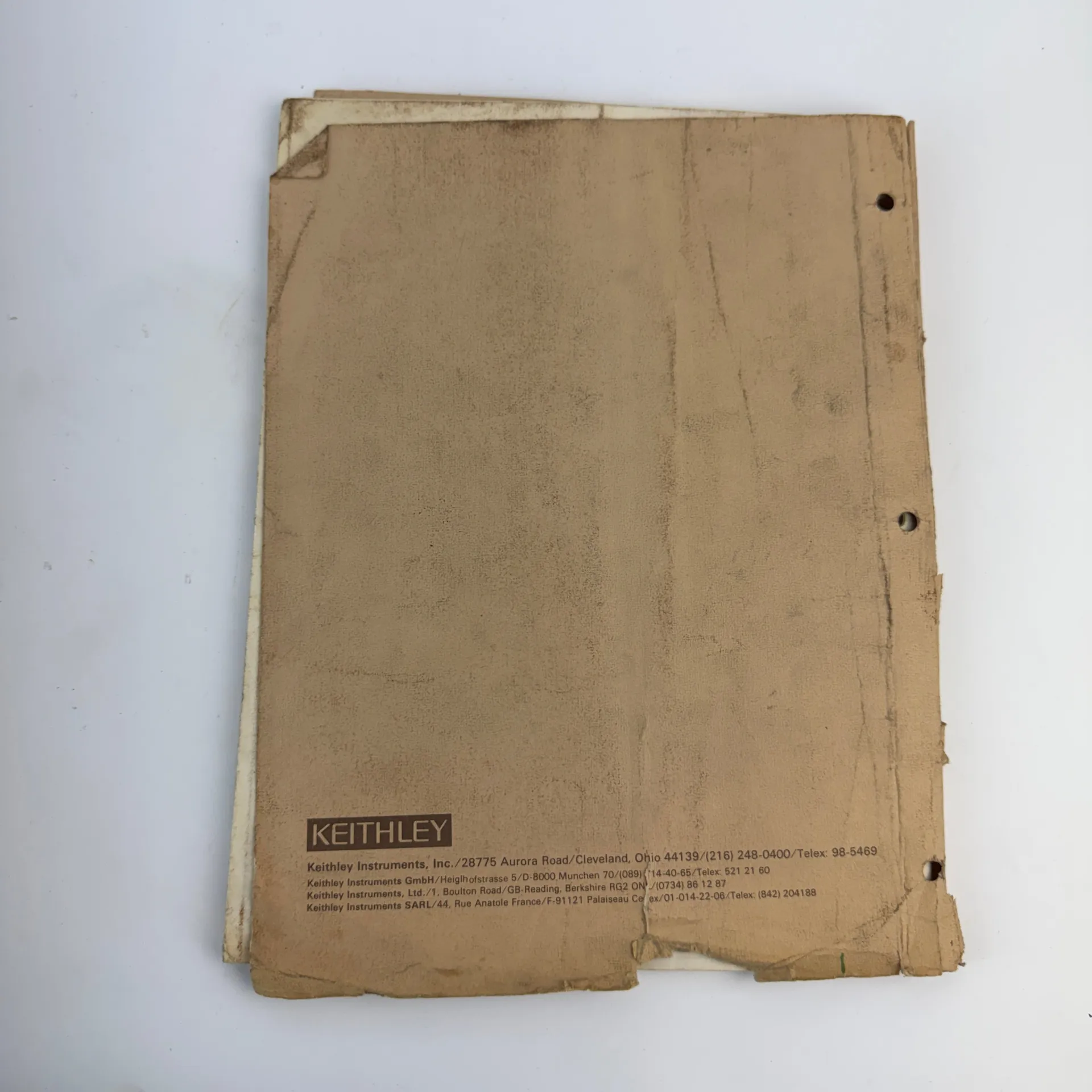Keithley 29683 Model 177 Microvolt Digital Multimeter Instruction Service Calibration Manual - Thumbnail 5