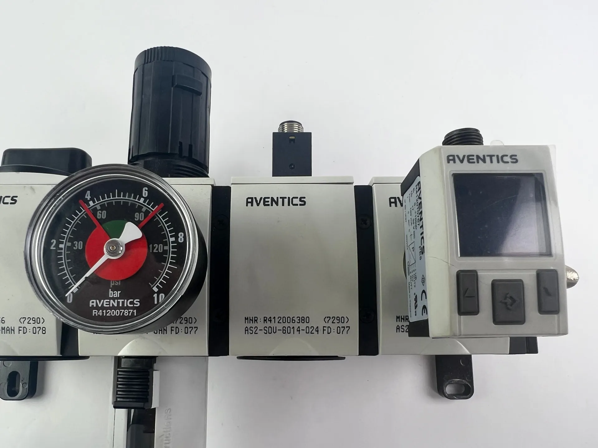 Aventics R412006256 R412006175 R412006380 R412006250 + R412010767 Pressure Regulating Valves - Thumbnail 3
