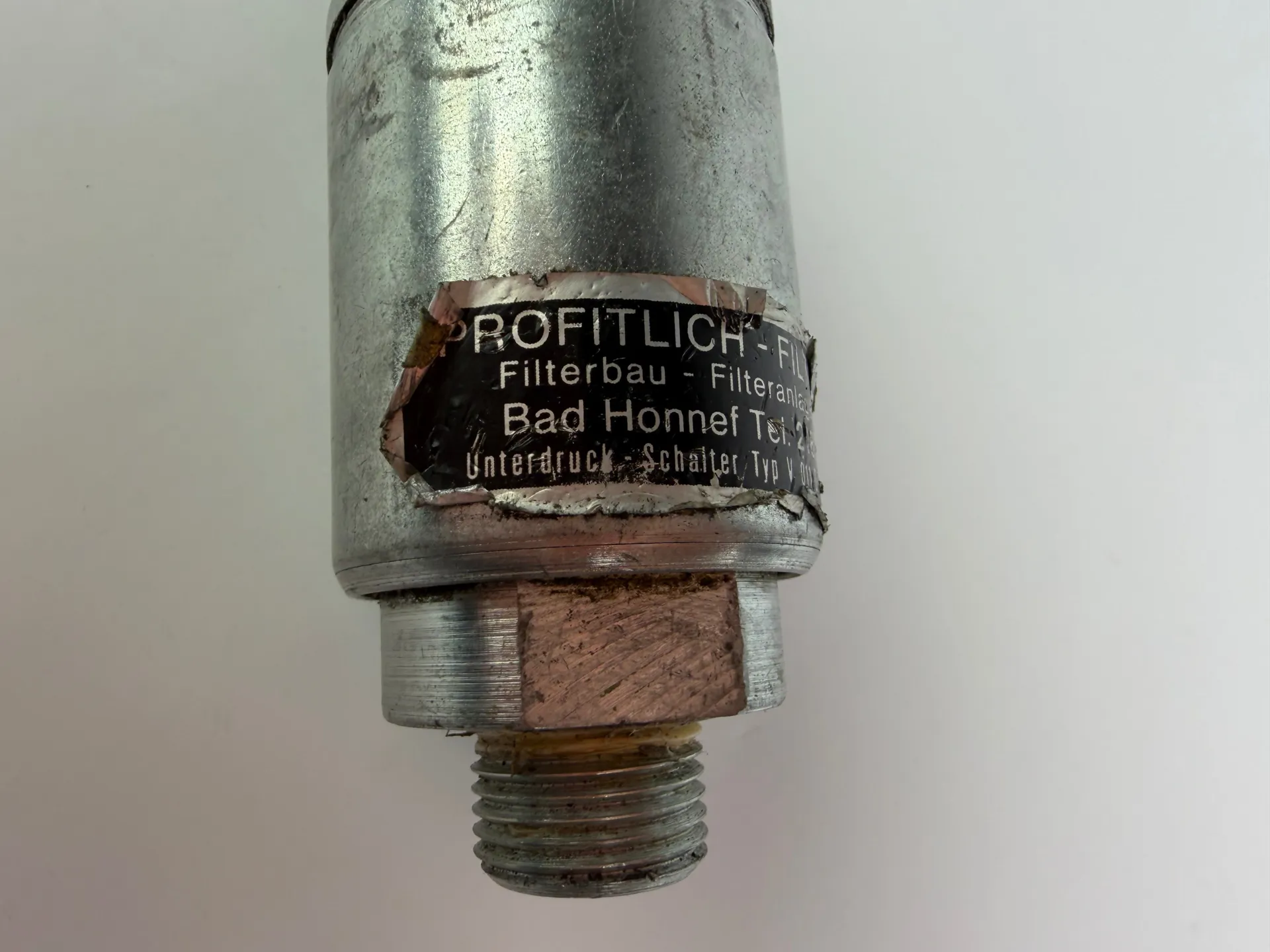 Profitlich Filter Filterbau Unterdruckschalter Typ V 011 DGBM – Vacuum Switch - Thumbnail 4