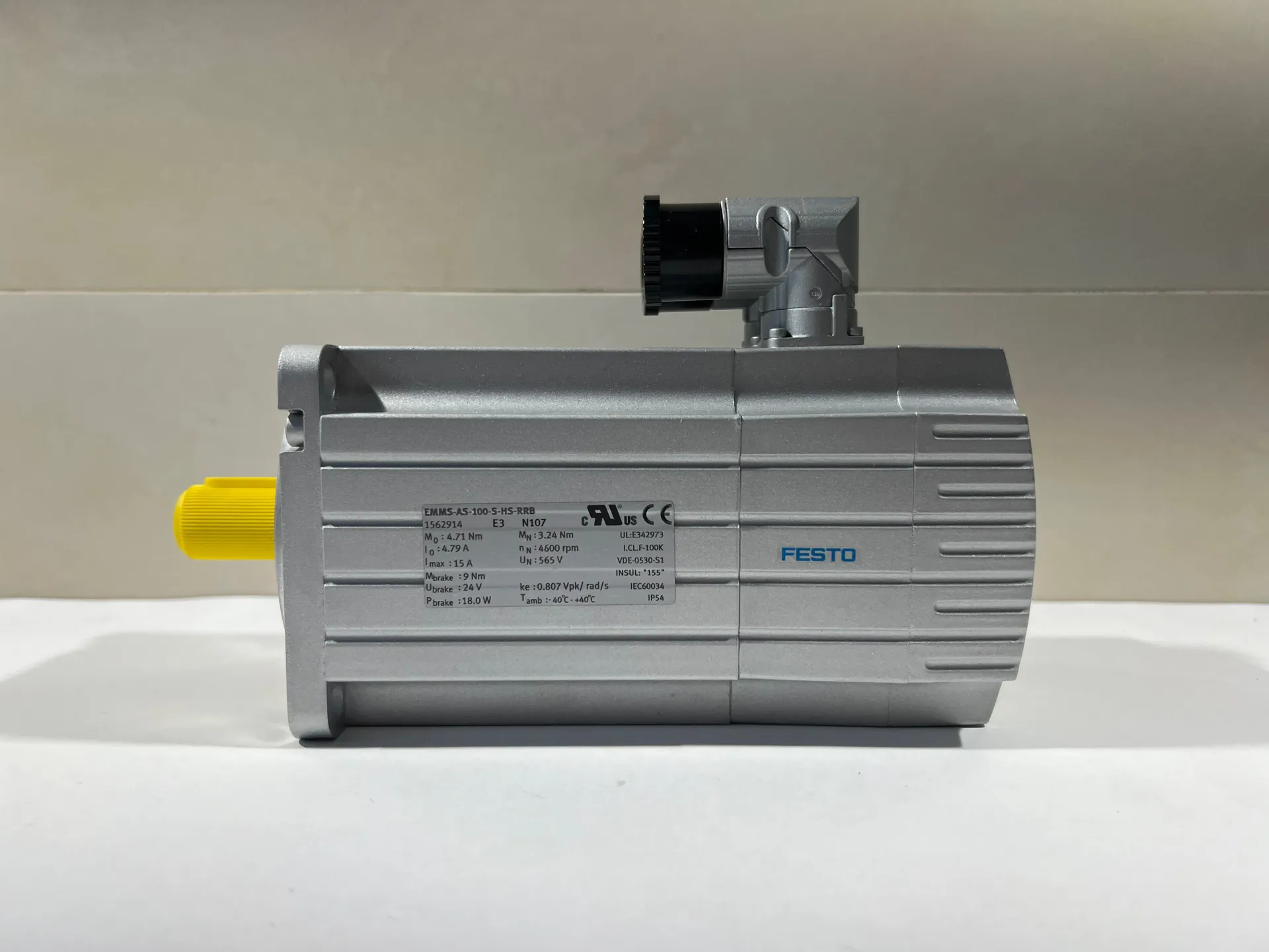 Festo EMMS-AS-100-S-HS-RRB 1562914 Servo Motor – High-Speed, Synchronous, RRB Encoder4 - Thumbnail 8