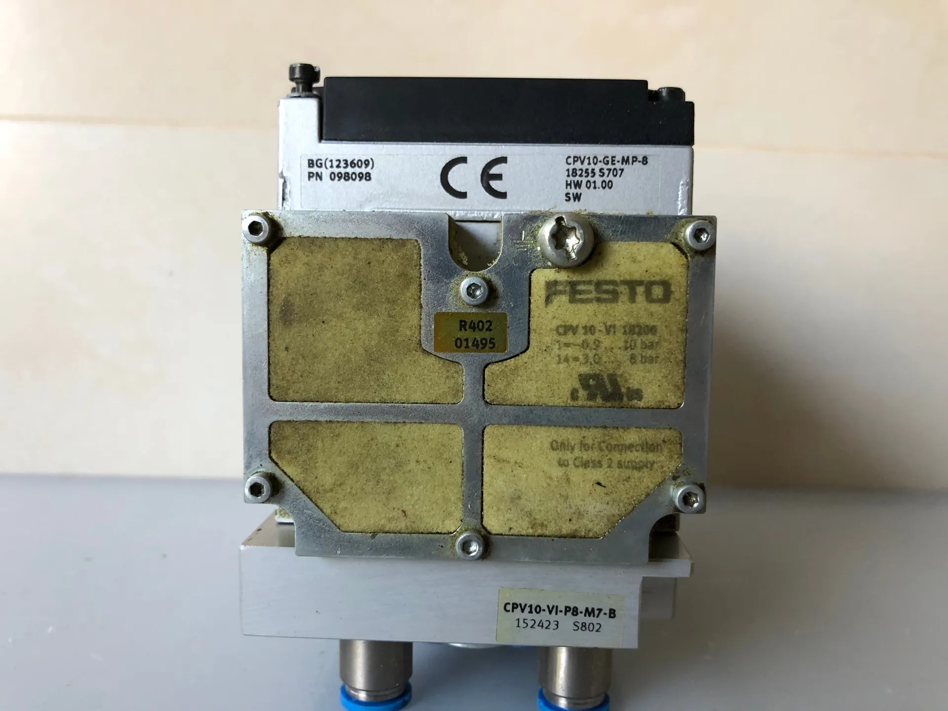 Festo CPV10-GE-MP-8 18255 Valve Terminal – 8-Station Pneumatic Manifold - Thumbnail 3