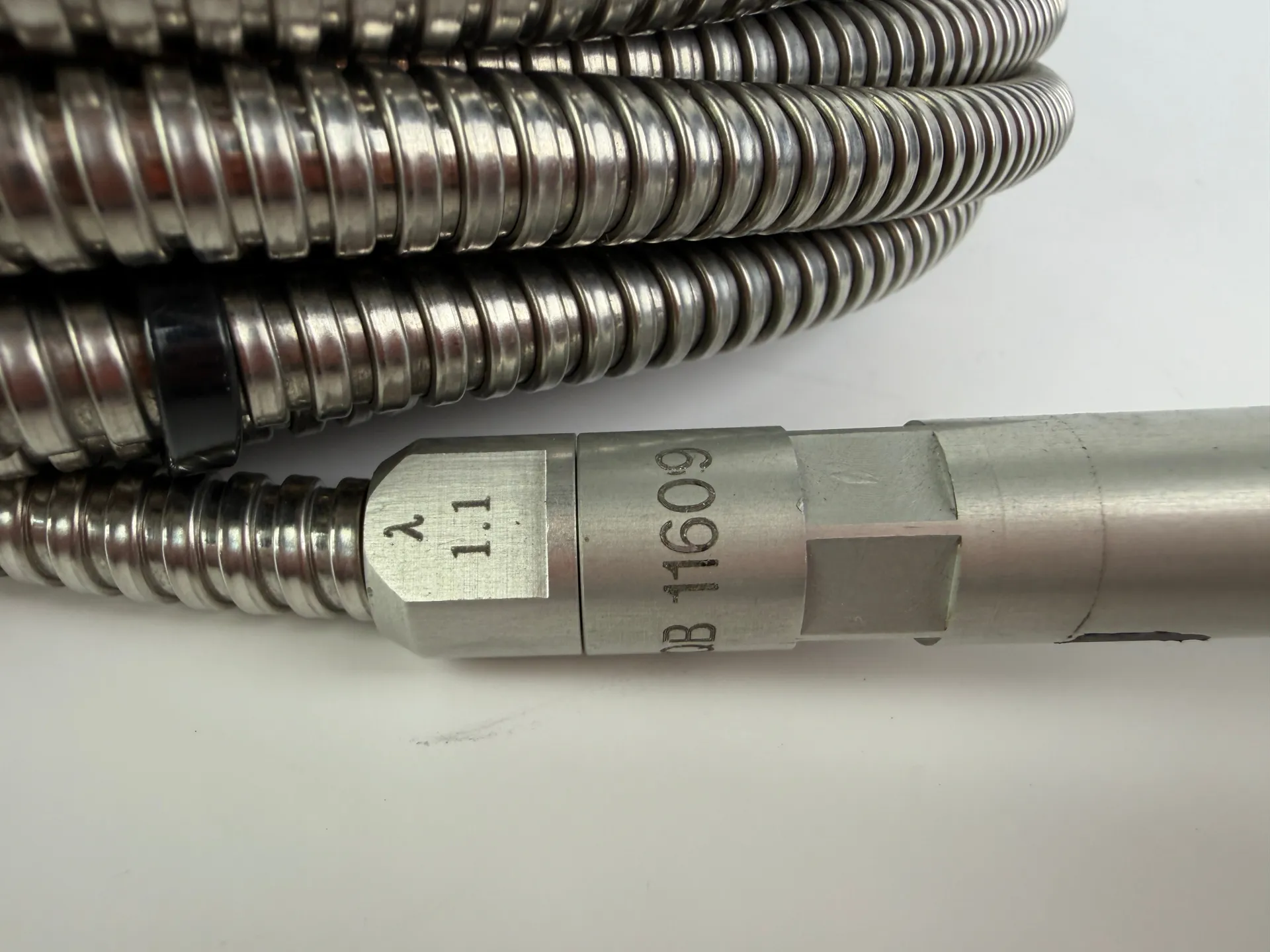 High Power Laser Fiber Optic Delivery Cable Armored Water Cooled Industrial - Thumbnail 4