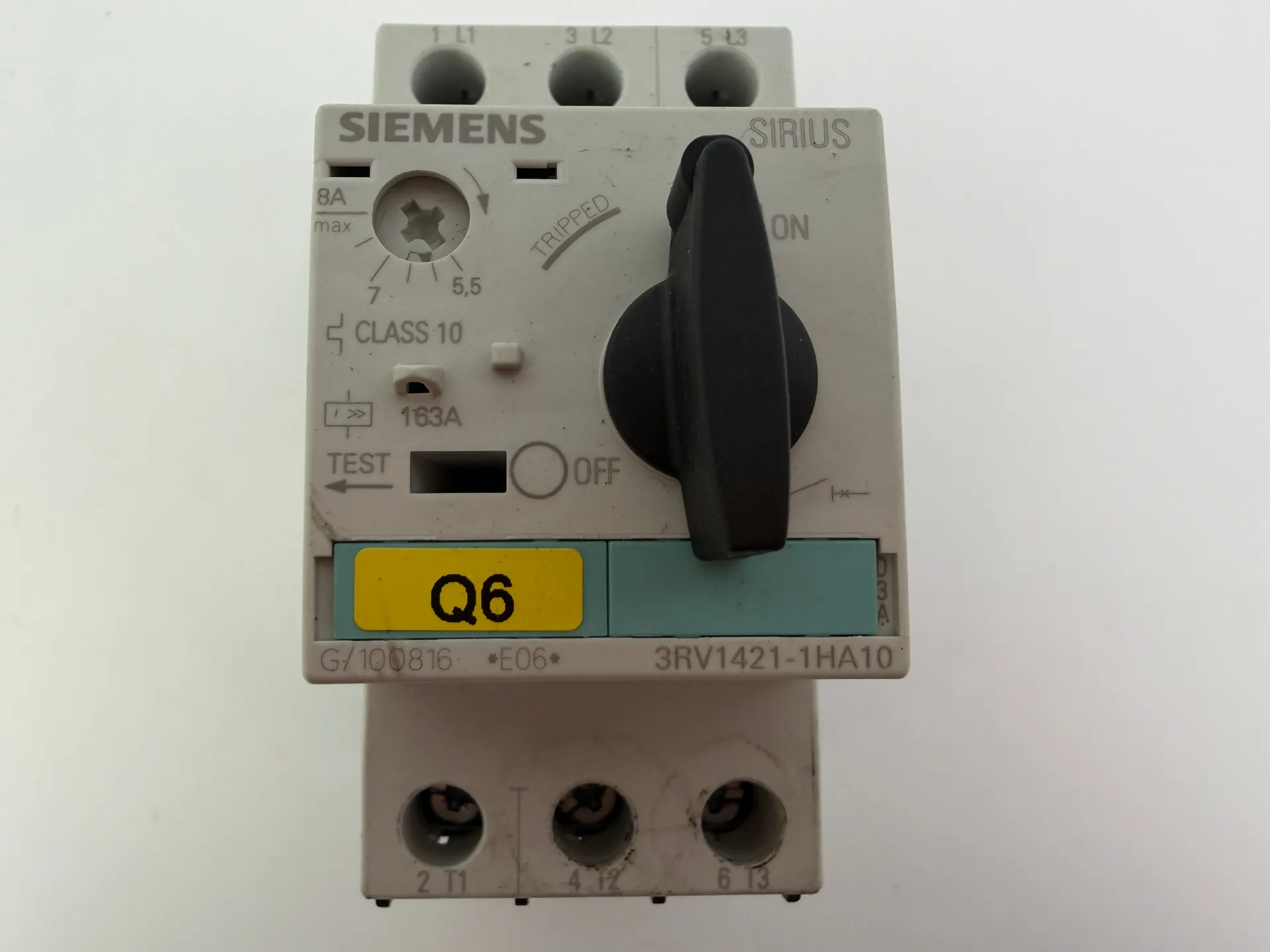 1x Siemens 3RV1421-1HA10 Motor Protection Circuit Breaker SIRIUS - Thumbnail 3