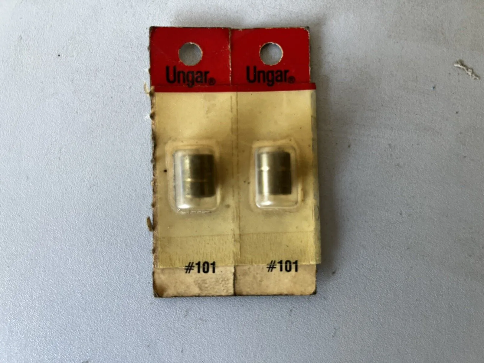2x Ungar #101 Adapter 1/4" Heizstrahler an 3/16" Tipp NOS talk - Thumbnail 2