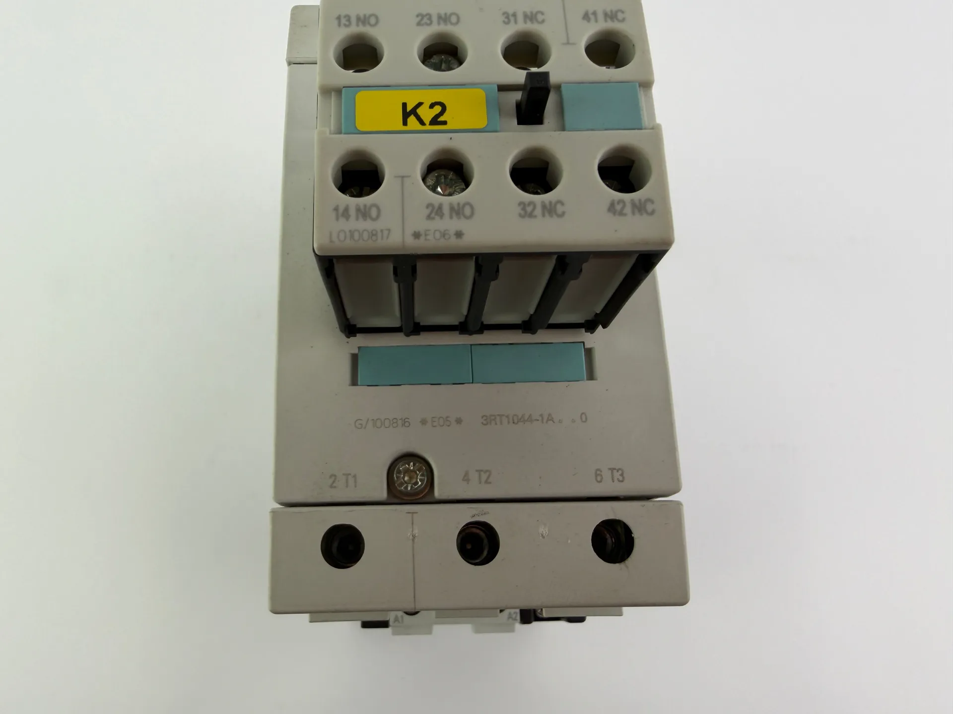 1x Siemens 3RT1044-1A Contactor, 3-Pole, AC-3, 65A, 230/400V - Thumbnail 4
