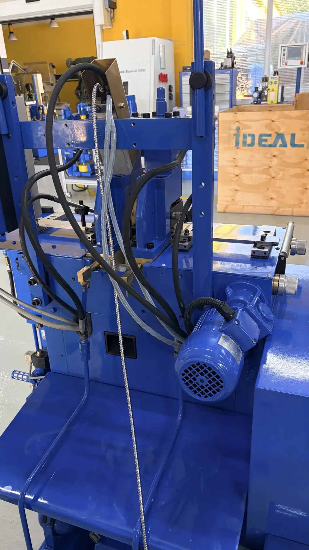iDEAL BAS 120 Band Saw Blade Welder, Blades 25-120 mm, Hydraulic Clamping - Thumbnail 15
