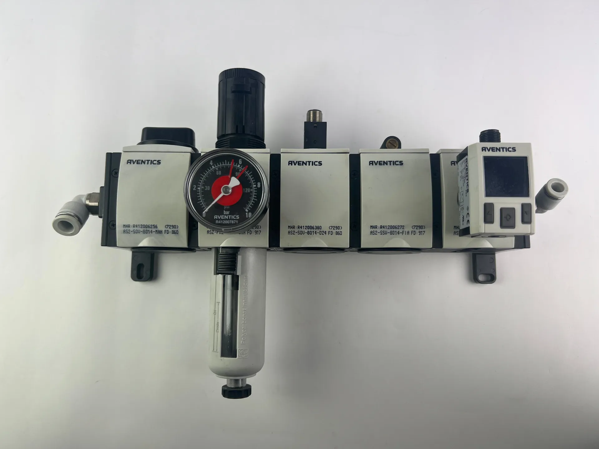 Aventics R412006256 R412006175 R412006380 R412006272 R412006250 + R412010767 Pressure Regulating Valves - Thumbnail 2