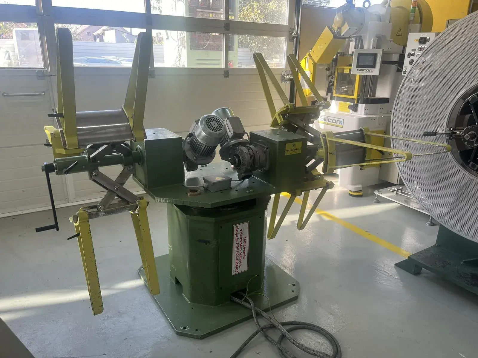 Millutensil SLMD 500 Double Decoiler / Rewinder 2 x 500 kg - Thumbnail 2