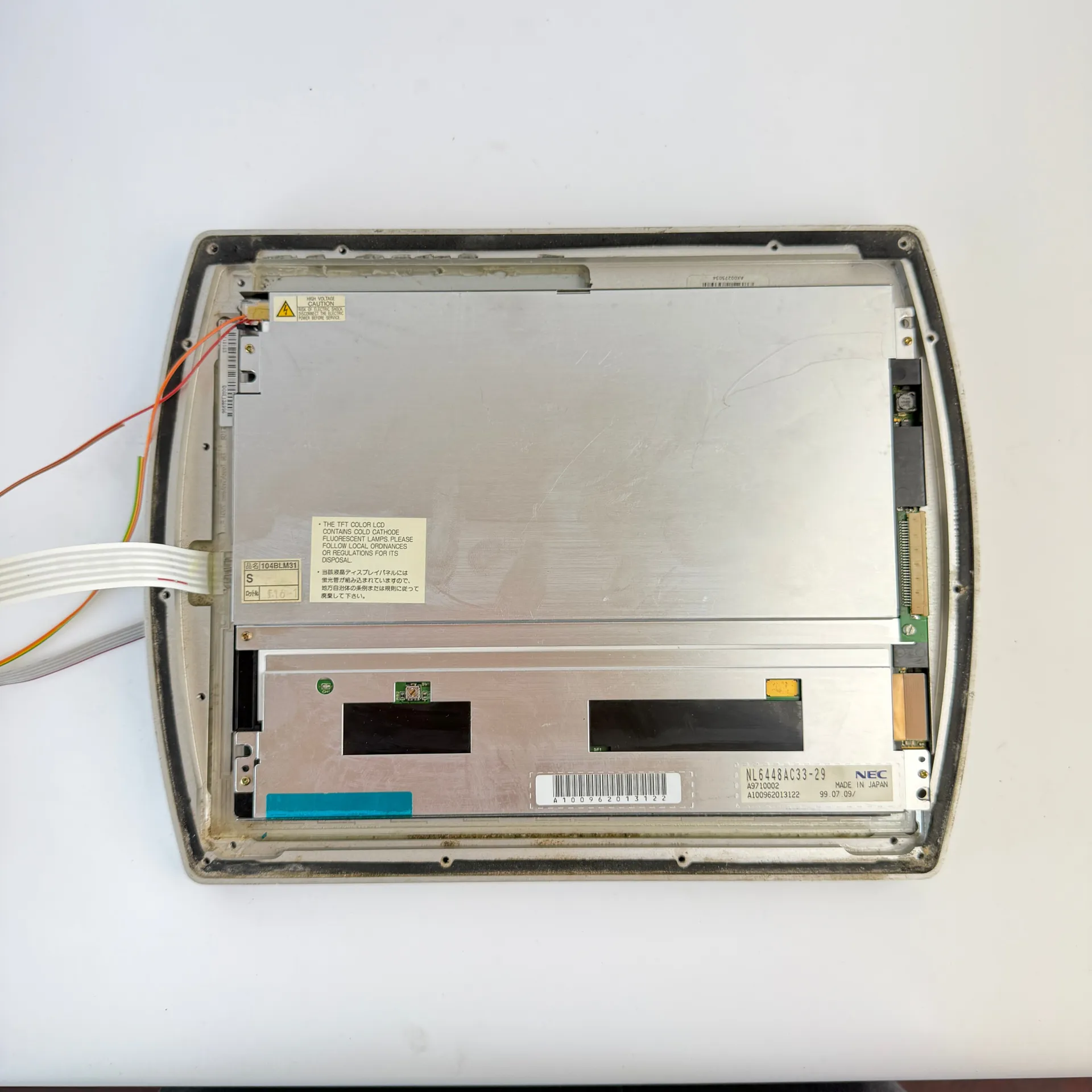 NEC NL6448AC33-29 10.4" TFT LCD Display Panel 640x480 VGA Industrial - Thumbnail 3