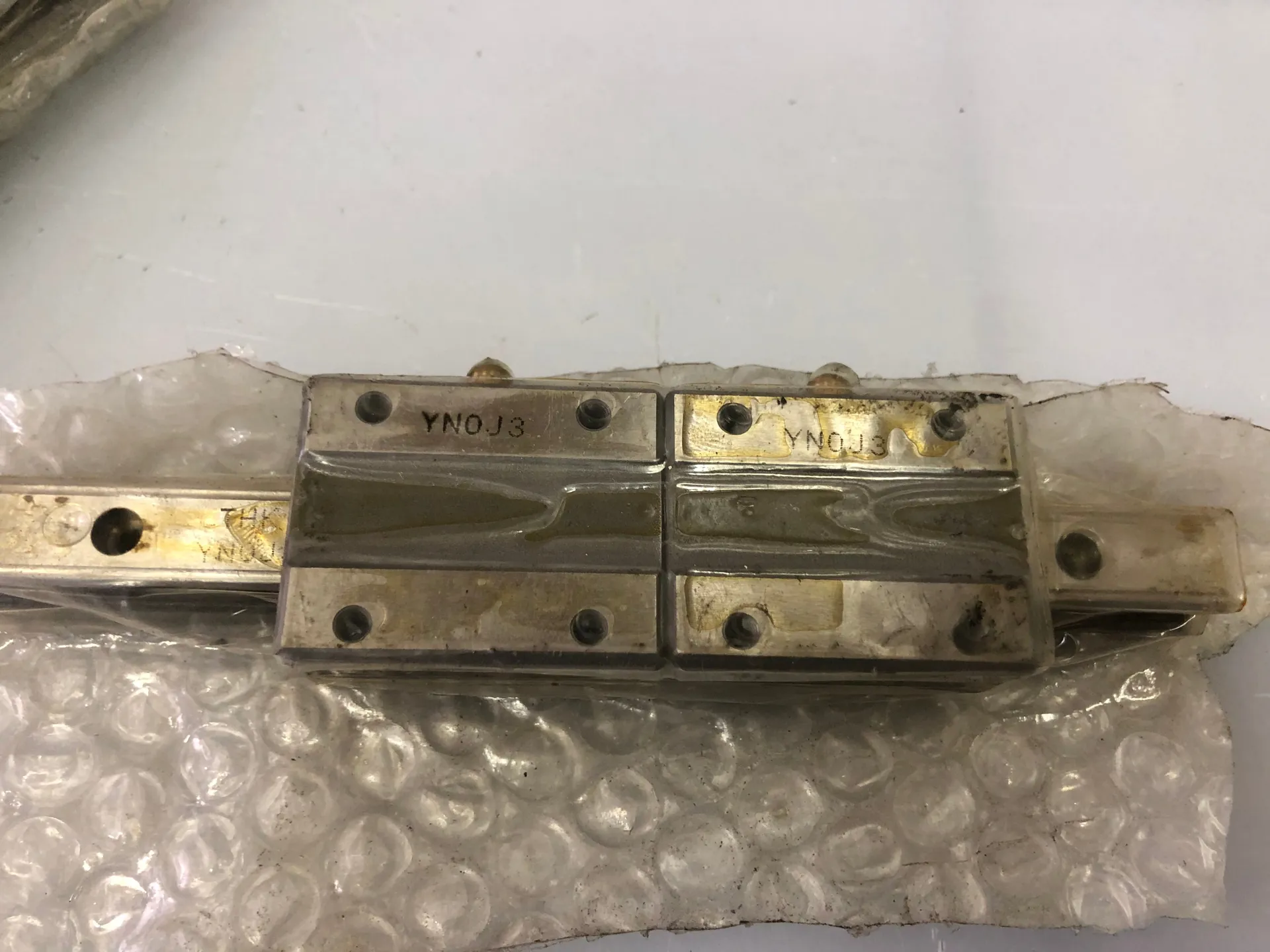THK NSR15TBA2UU+160L Linear Guide – 2 Blocks with 160mm Rail - Image 1