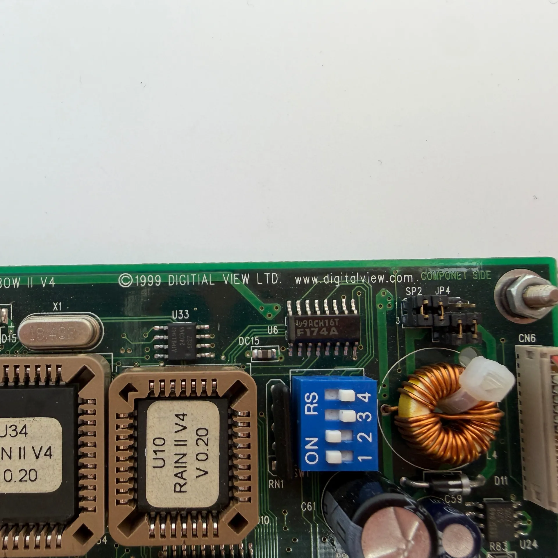 Digital View Rainbow II V4 LCD Display Controller Board 4164201-10 E10H4A6 - Thumbnail 4