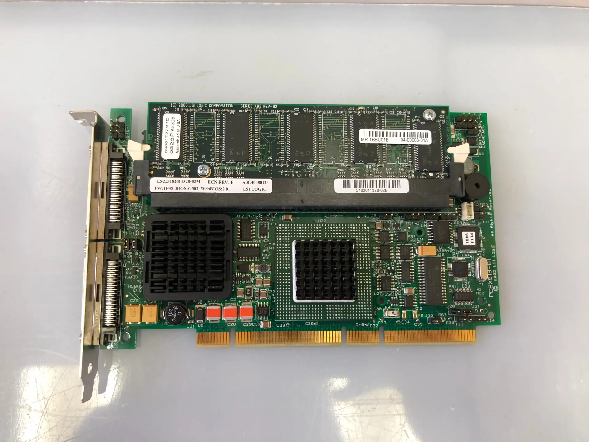 LSI A3C40080123 5182011328-02M Series 495 rev-b2 Logic Board - Image 1
