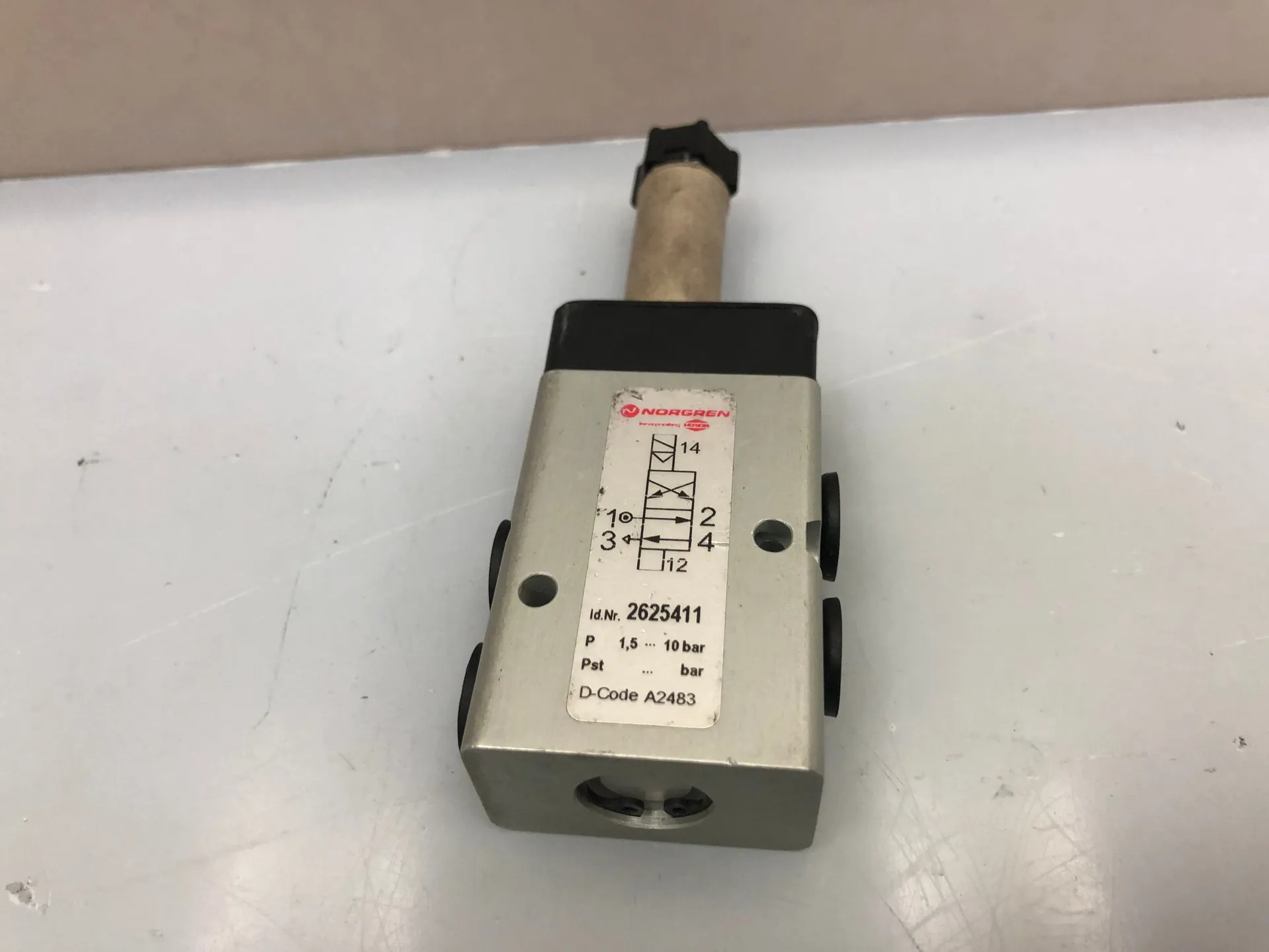 Norgren 2625411 Solenoid Valve 24V DC Pneumatic Control Valve - Thumbnail 2