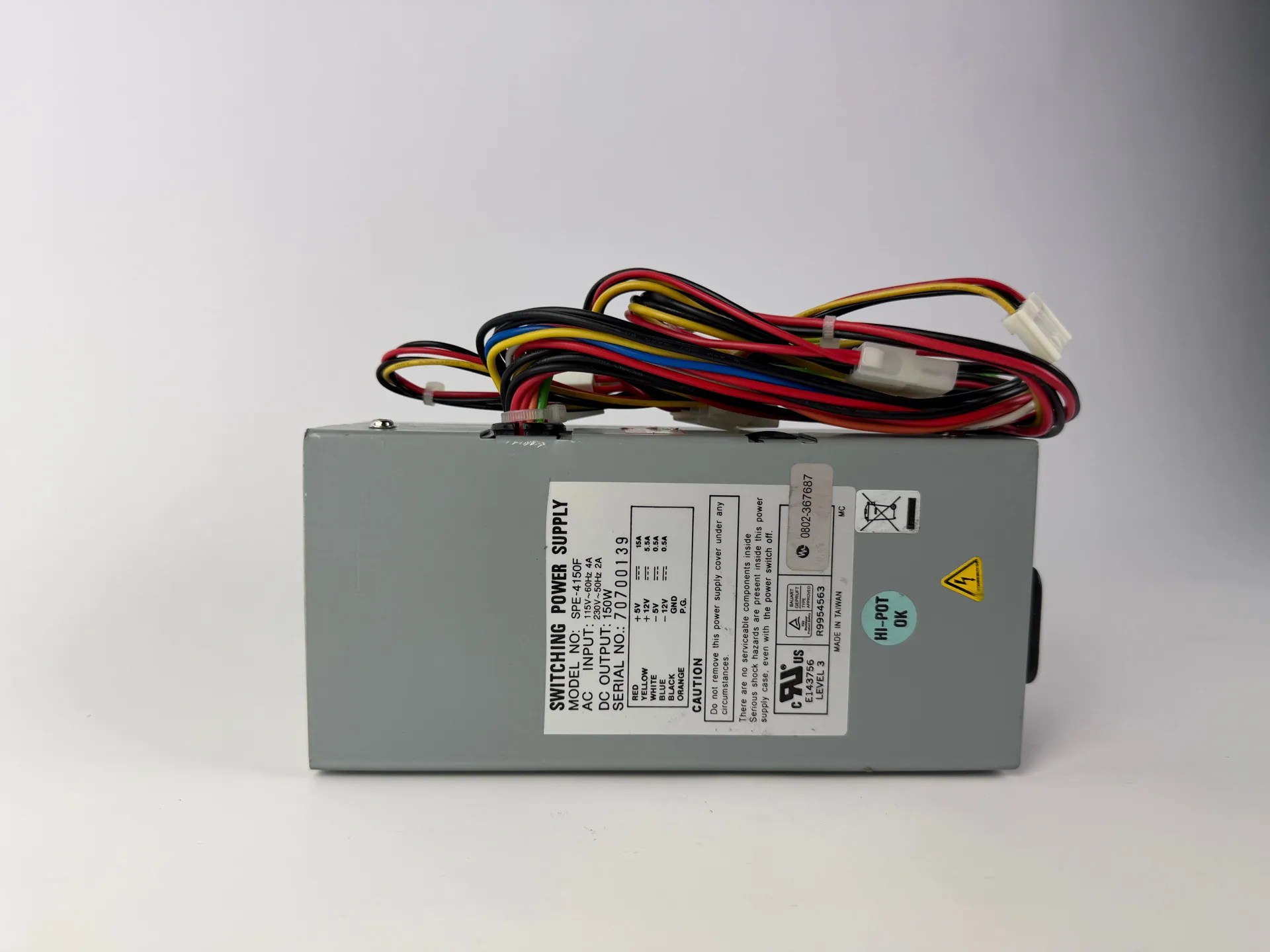 SPE-4150F Switching Power Supply 150W 115/230V Industrial PSU - Image 1