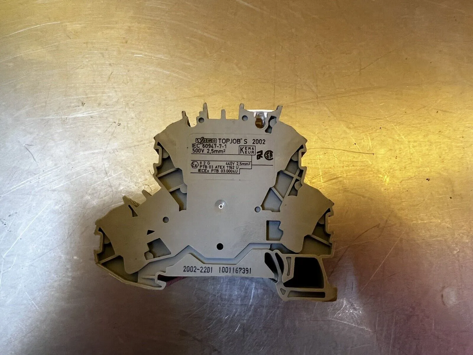 WAGO DIN Rail Terminal Block – IEC 60947-7-1 Reihenklemme - Thumbnail 3