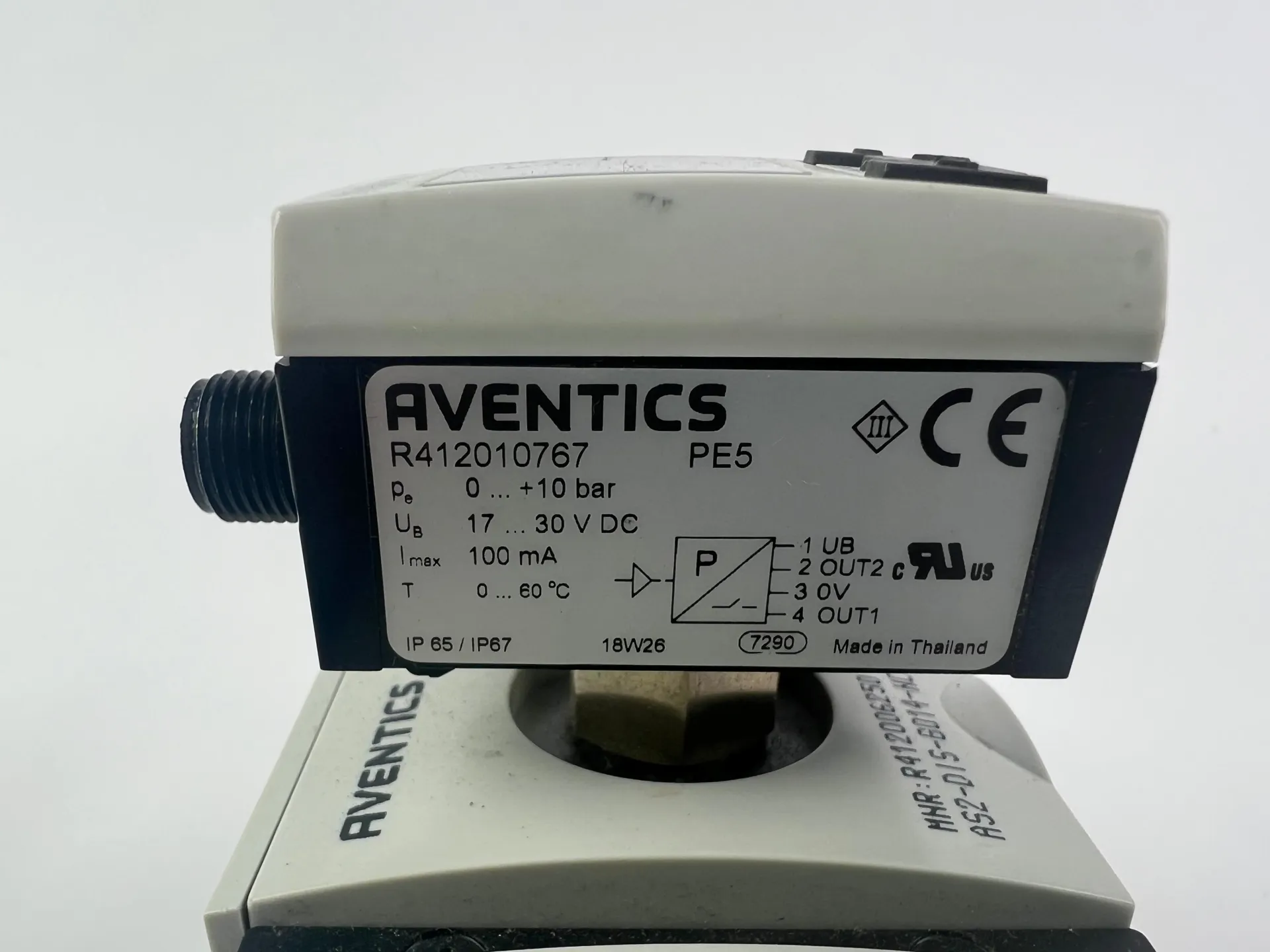 Aventics R412006256 R412006175 R412006380 R412006272 R412006250 + R412010767 Pressure Regulating Valves - Thumbnail 10
