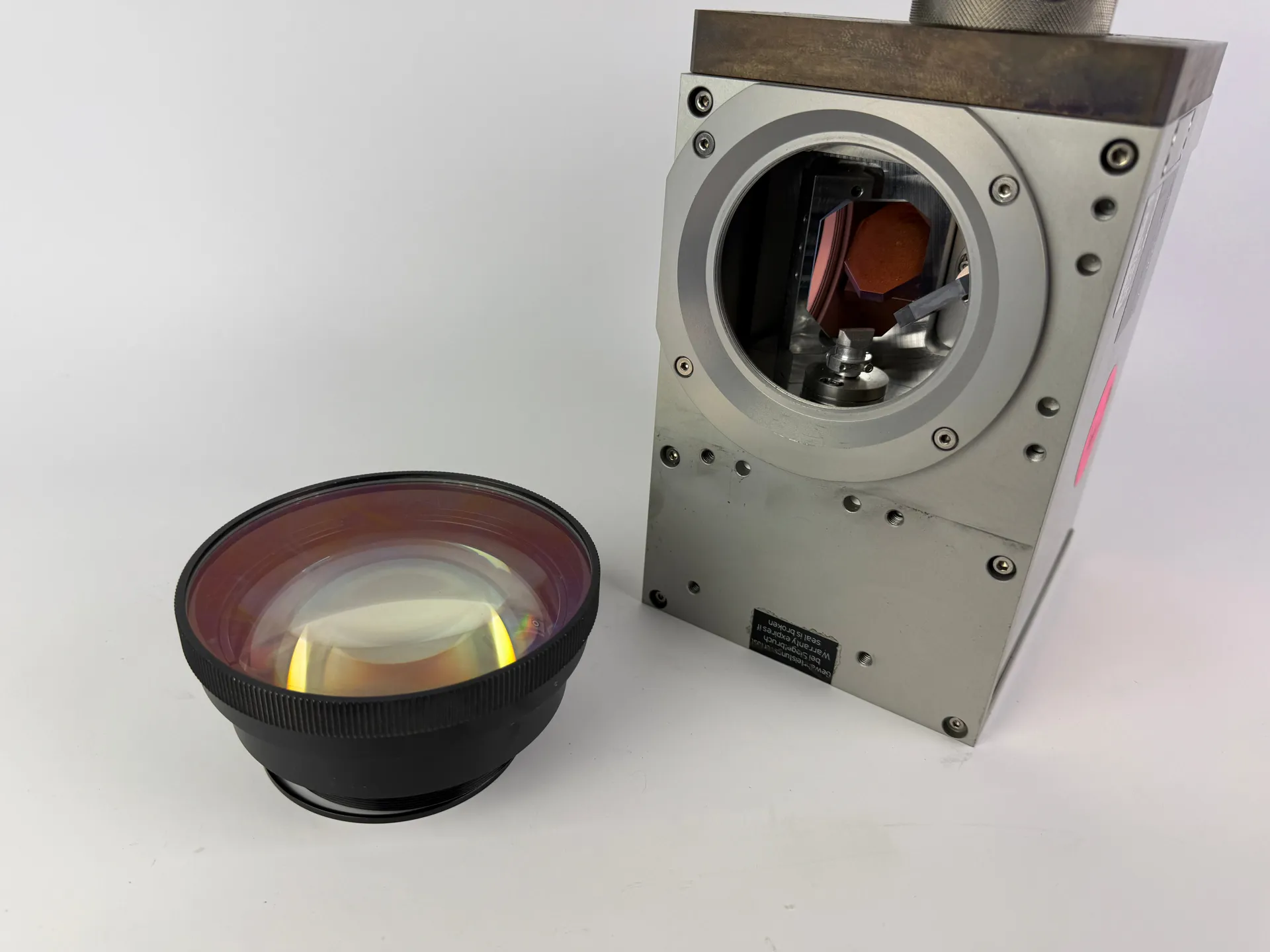 1x SCANLAB hurrySCAN 25 1064nm Galvo Laser Scan Head + SILL F-Theta Lens - Thumbnail 3