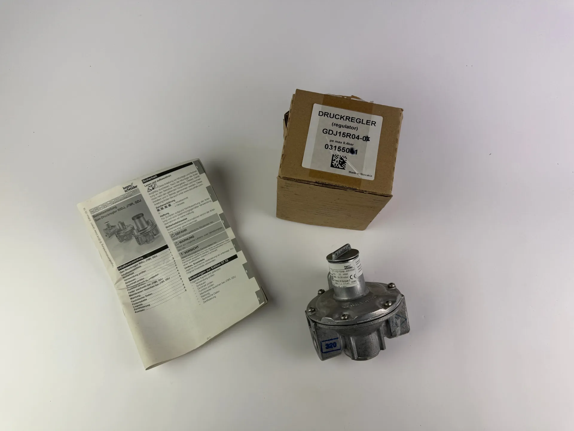Kromschröder / Elster GDJ 15R04-0Z Pressure Regulator - Thumbnail 8