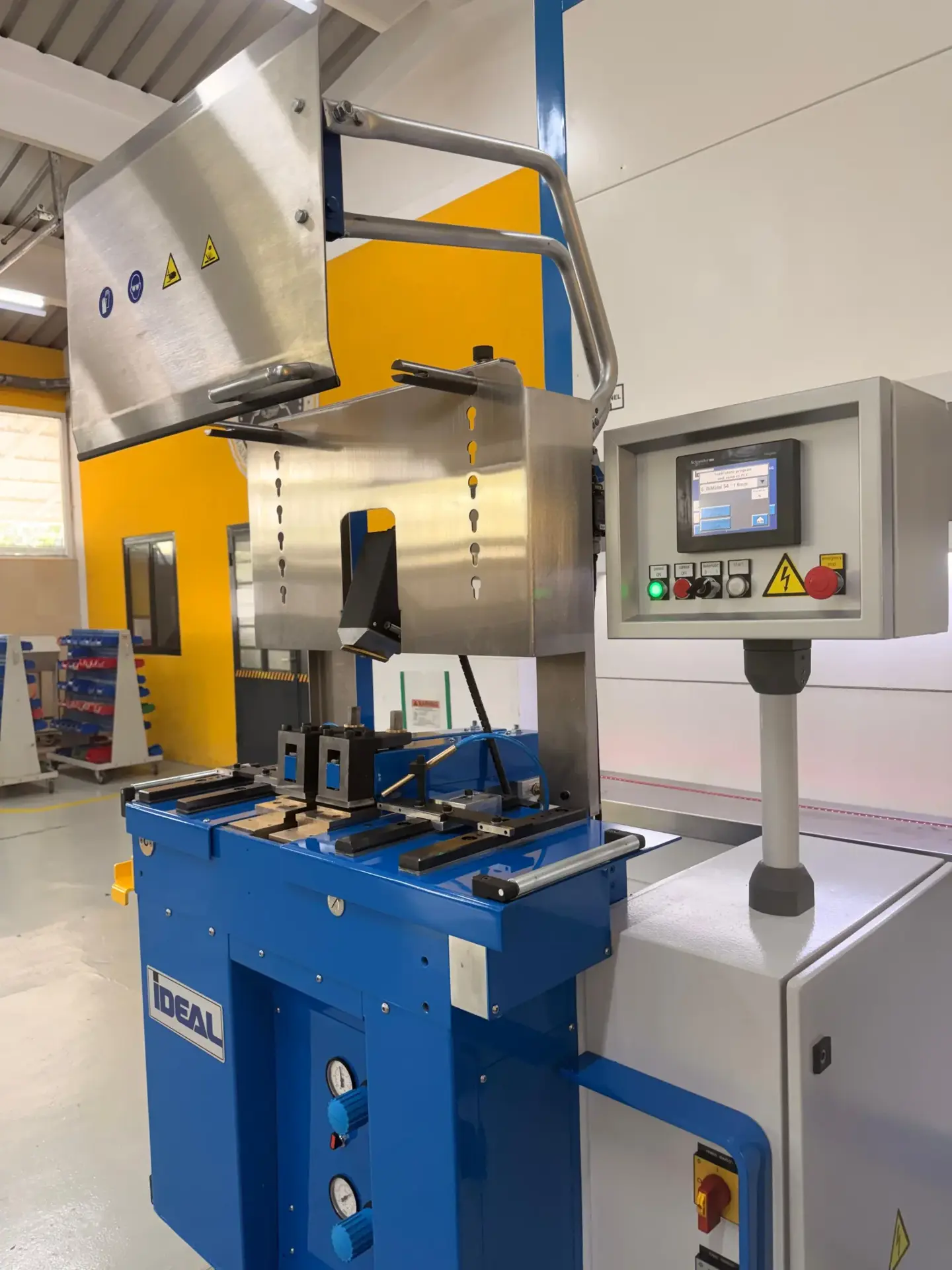 iDEAL BAS 320 Flash Butt Welding Machine for Band Saw Blades up to 50 mm - Thumbnail 7