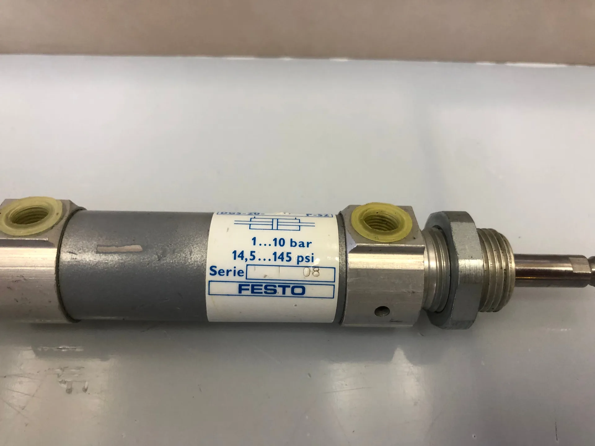 FESTO DGS-20-20-P-S2 Round Pneumatic Cylinder - Thumbnail 3