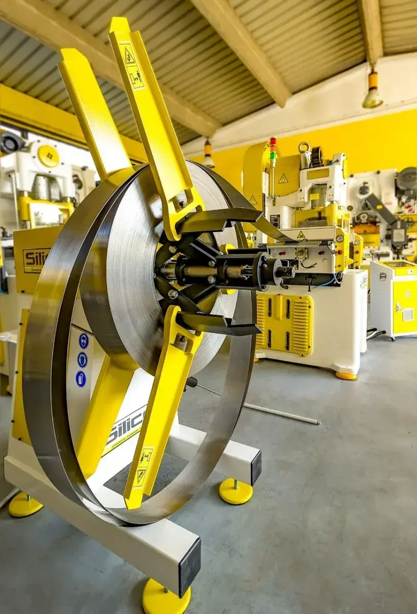 Silicon+ MOT01-300 Motorised Decoiler 1 t, Strip up to 300 mm - Thumbnail 5