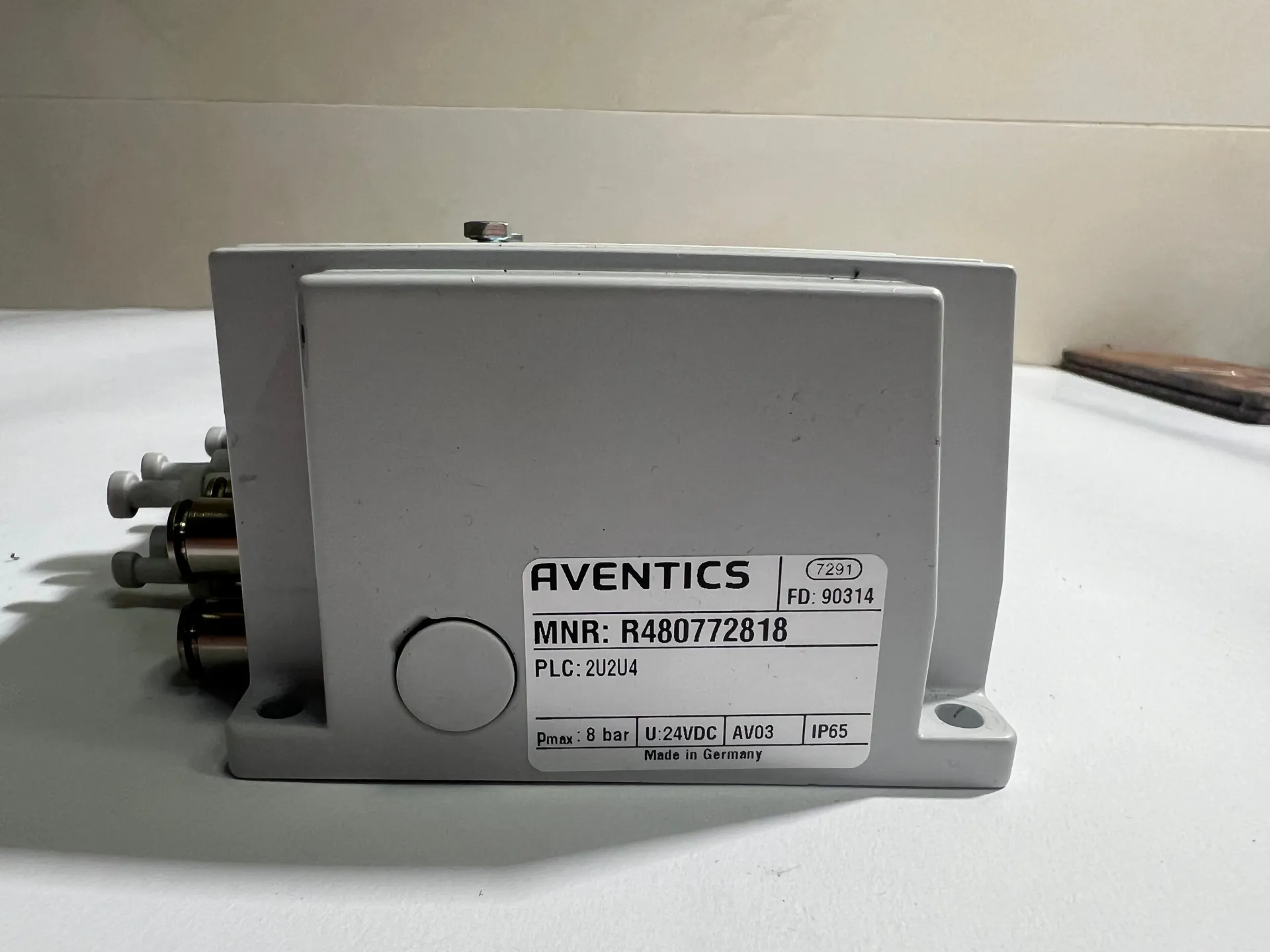 Aventics R412018225 EtherCAT AES-D-BC-ECAT Air Valve Island Module - Thumbnail 3