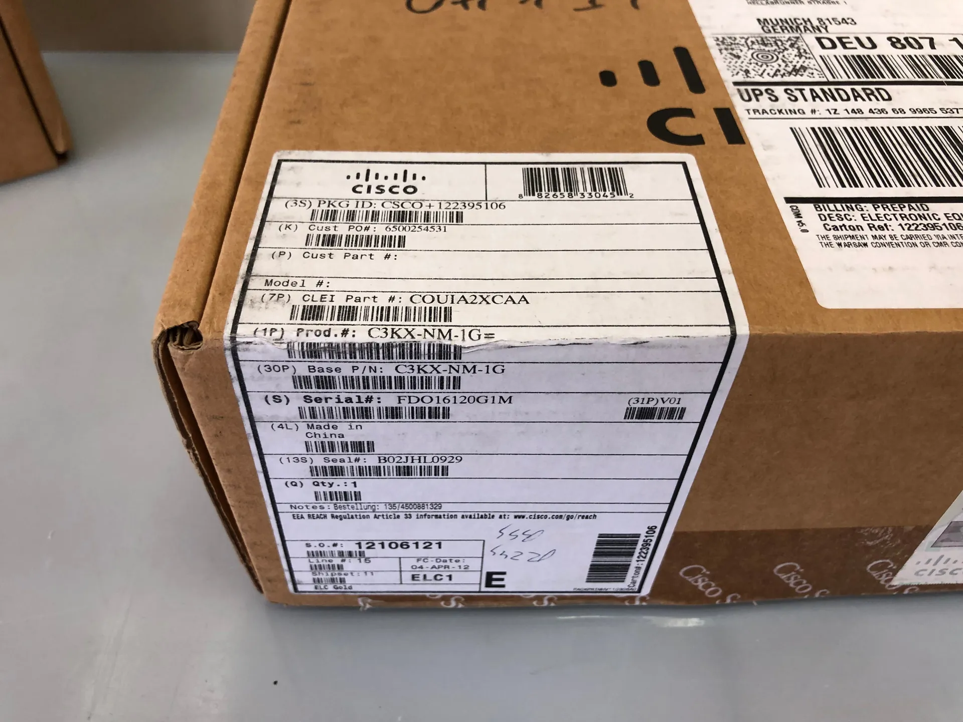 Cisco C3KX-NM-1G CATALYST 3K-X 1G Network Module - Thumbnail 3