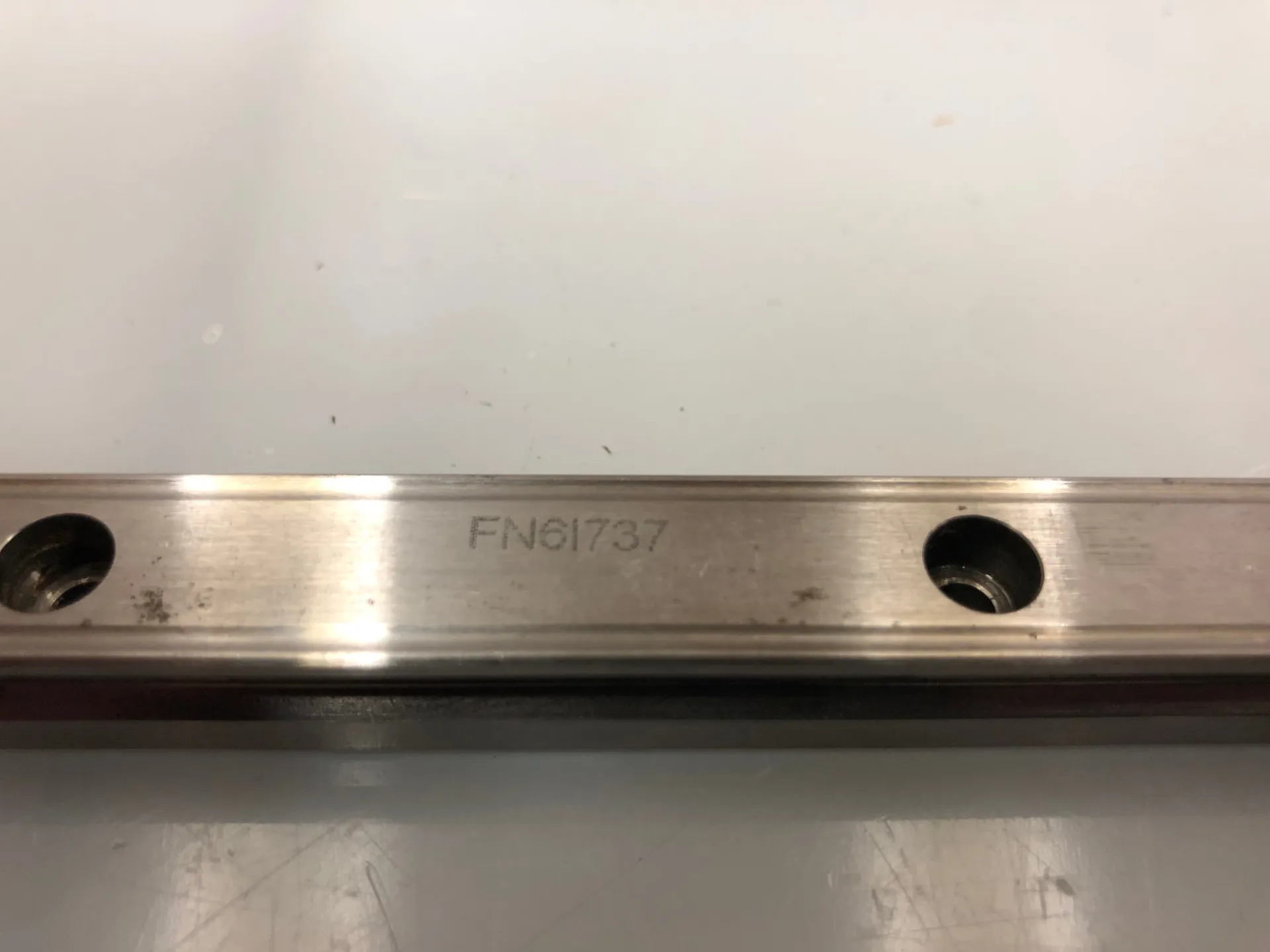 THK Linear Guide Rail 220mm – Model FN6I737 Precision Rail - Thumbnail 5