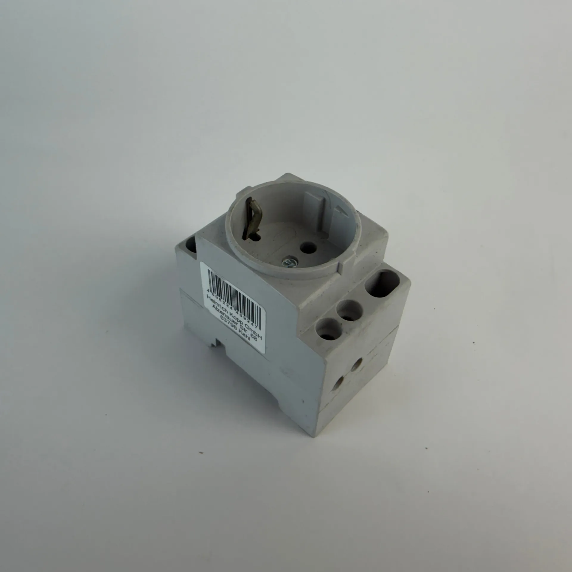 ETI T-2P+Z Schuko Socket DIN Rail Outlet 16A 250V AC 002414021 - Thumbnail 3