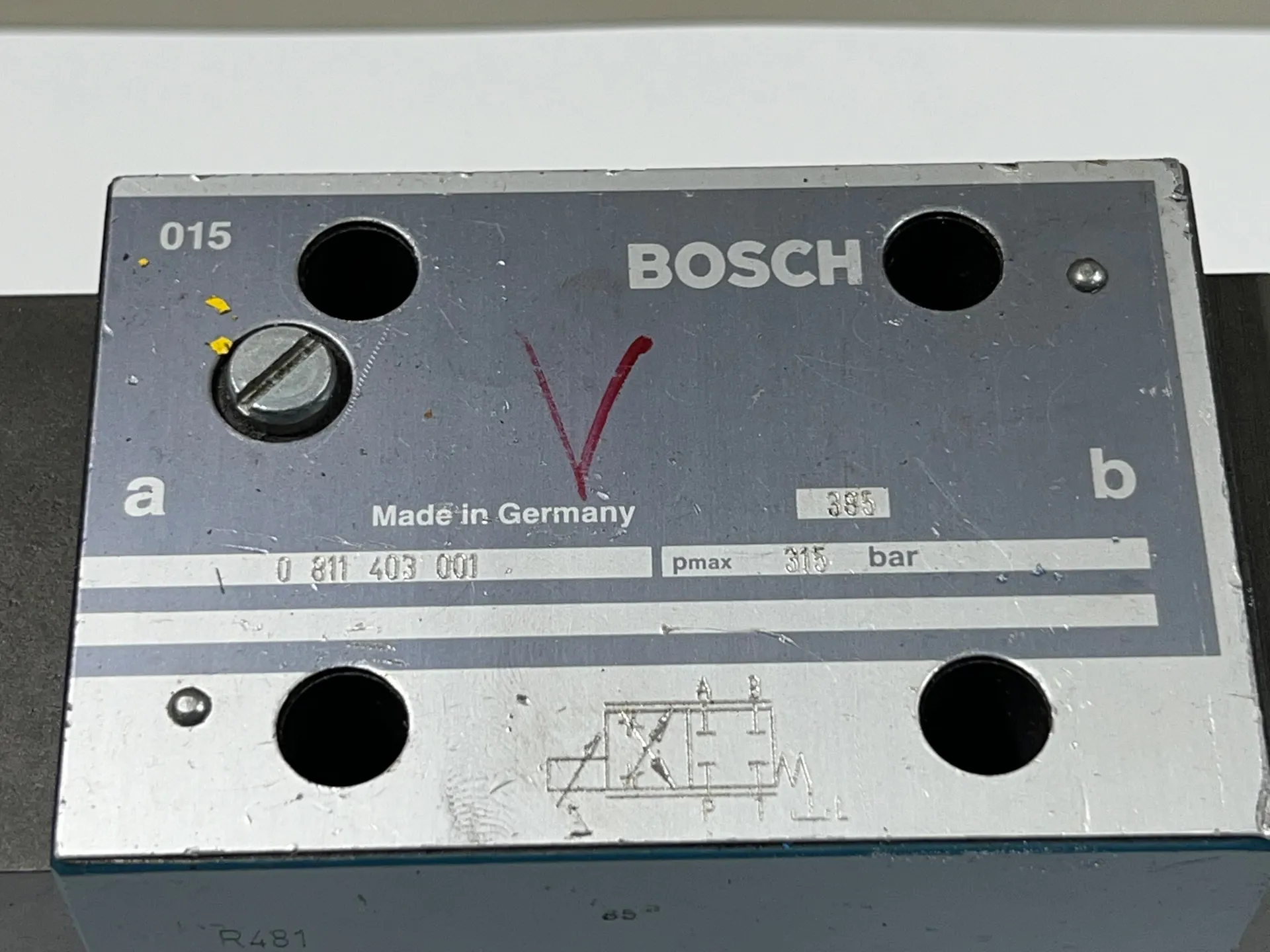 1x BOSCH Servo Proportional Valve 0 811 403 001 - Thumbnail 3