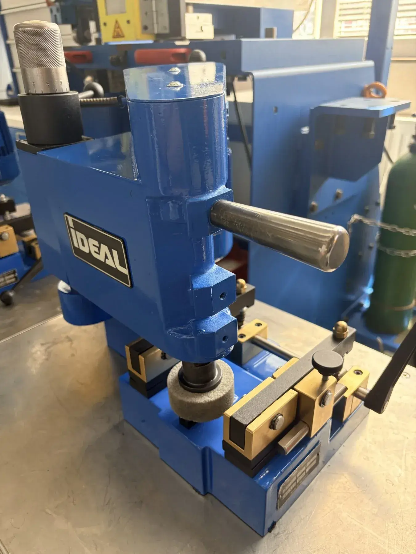 iDEAL SMH 060 Band Saw Blade Weld Seam Grinder up to 60 mm (S/N 226192) - Thumbnail 2
