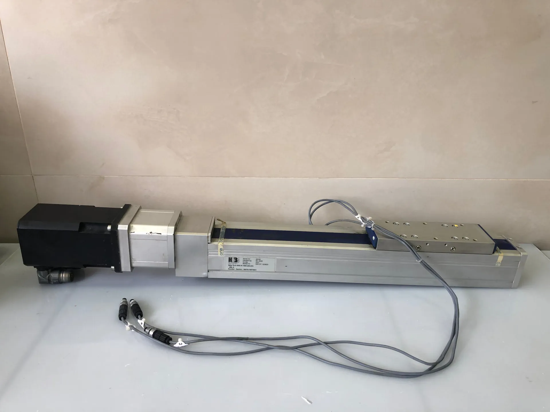 HSB Automation 70-C-SSS-M-1605-250-570-4BL-0 Linear Unit with SSD AC M2n 0150-4/1-3 Servomotor - Thumbnail 2