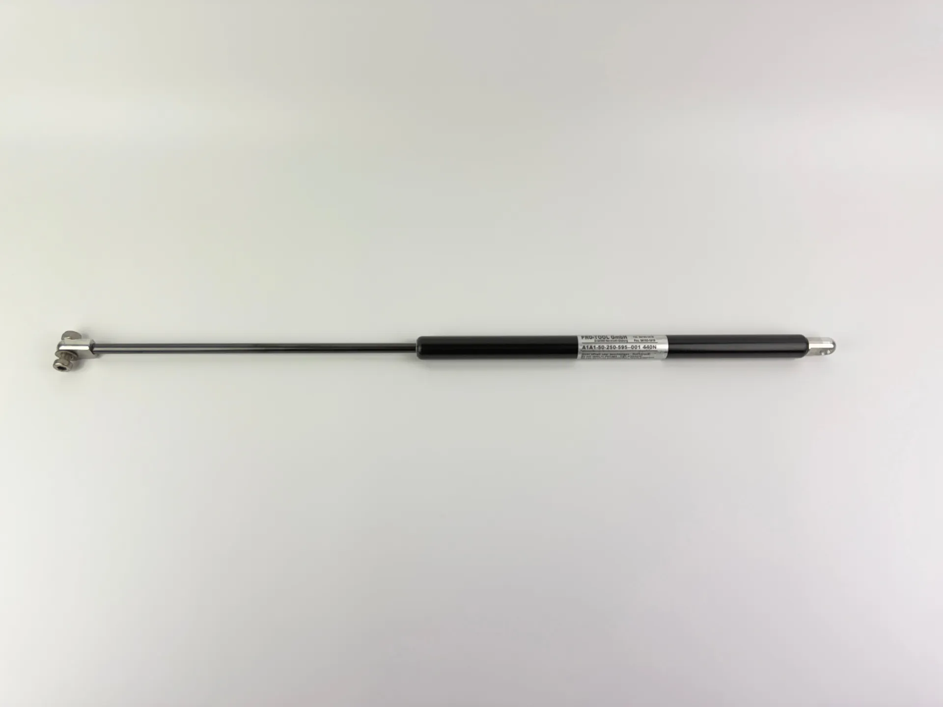 1x PRO-TOOL GmbH Gas Spring A1A1-50-250-595-001 – 440N - Image 1