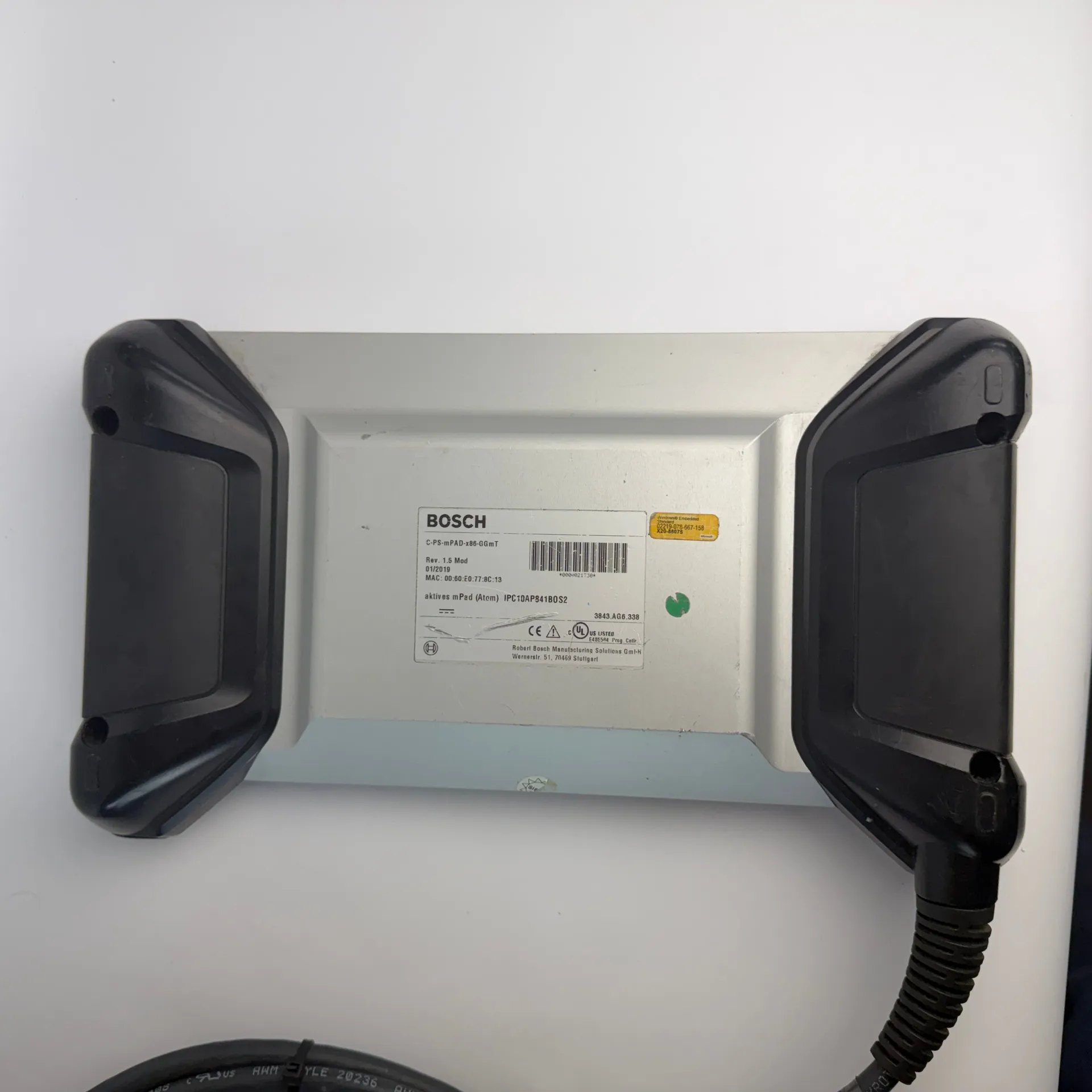 Bosch mPad C-PS-mPAD-x86-GGmT 3800.590.039 HMI Touch Panel w/ Mount Cable Cut - Thumbnail 7