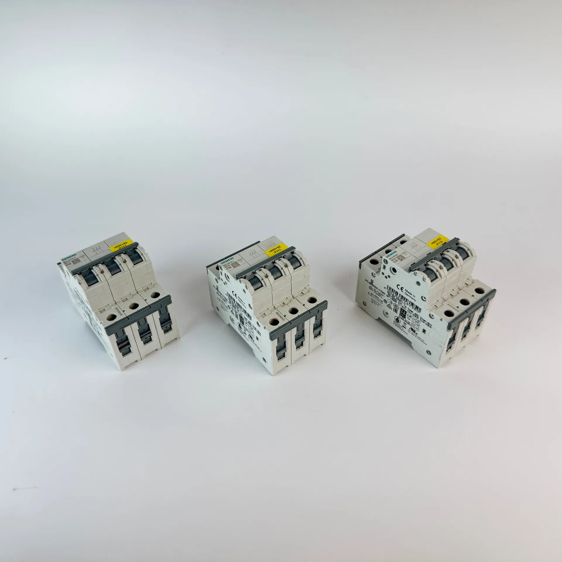 Siemens 5SY4316-7 3 Pole MCB C16 16A Circuit Breaker 10kA 400V AC - Thumbnail 5