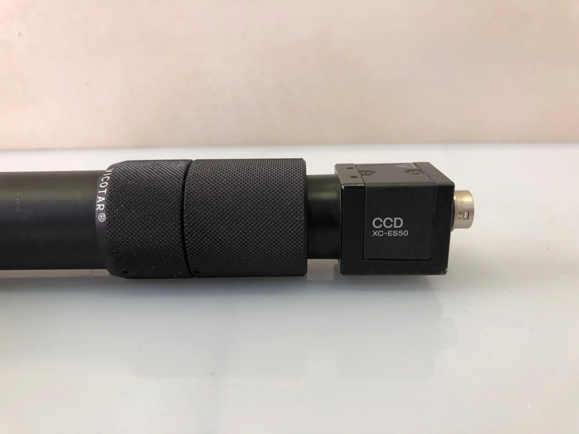 SONY XC-ES50CE CCD Camera with Vicotar V&C T100/0.6 Telecentric Lens - Thumbnail 3