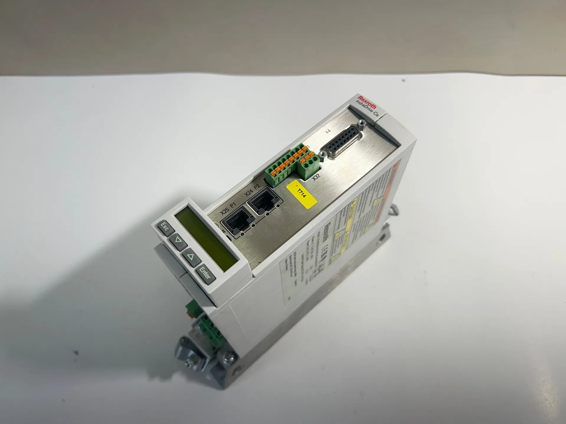 1x Rexroth HCS01.1E-W0008-A-03-B-ET-EC-NN-NN-NN-FW Drive Controller Tested