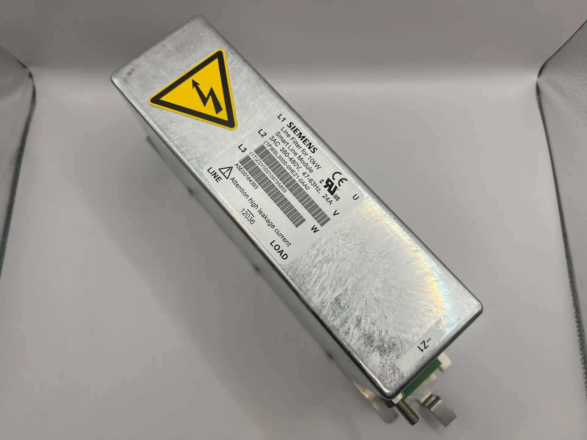 Siemens 6SL3000-0HE21-0AA0 Line Filter 480V AC 3-Phase - Thumbnail 2