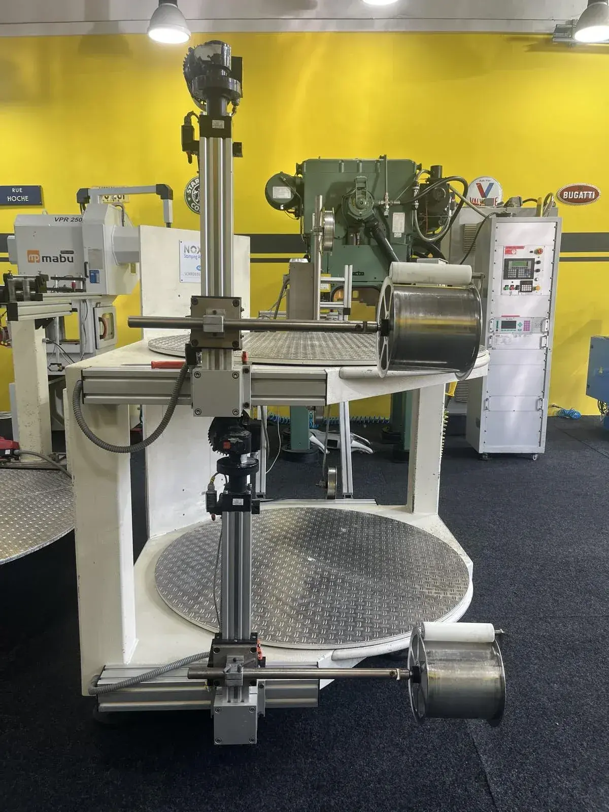 NOXON DPH 1400 Double Pallet Horizontal Decoiler 3000 kg - Thumbnail 3