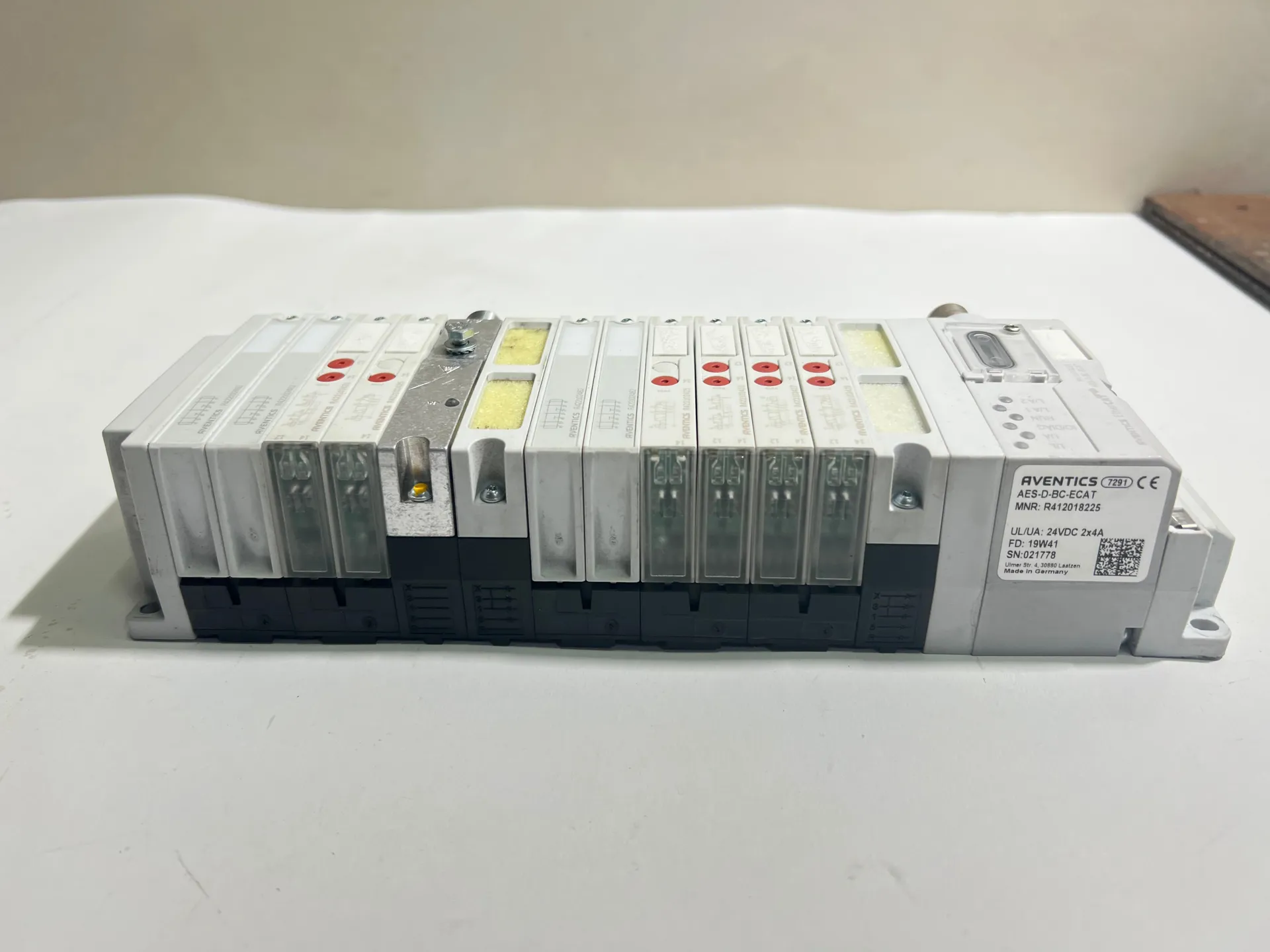 Aventics R412018225 EtherCAT AES-D-BC-ECAT Air Valve Island Module - Thumbnail 3