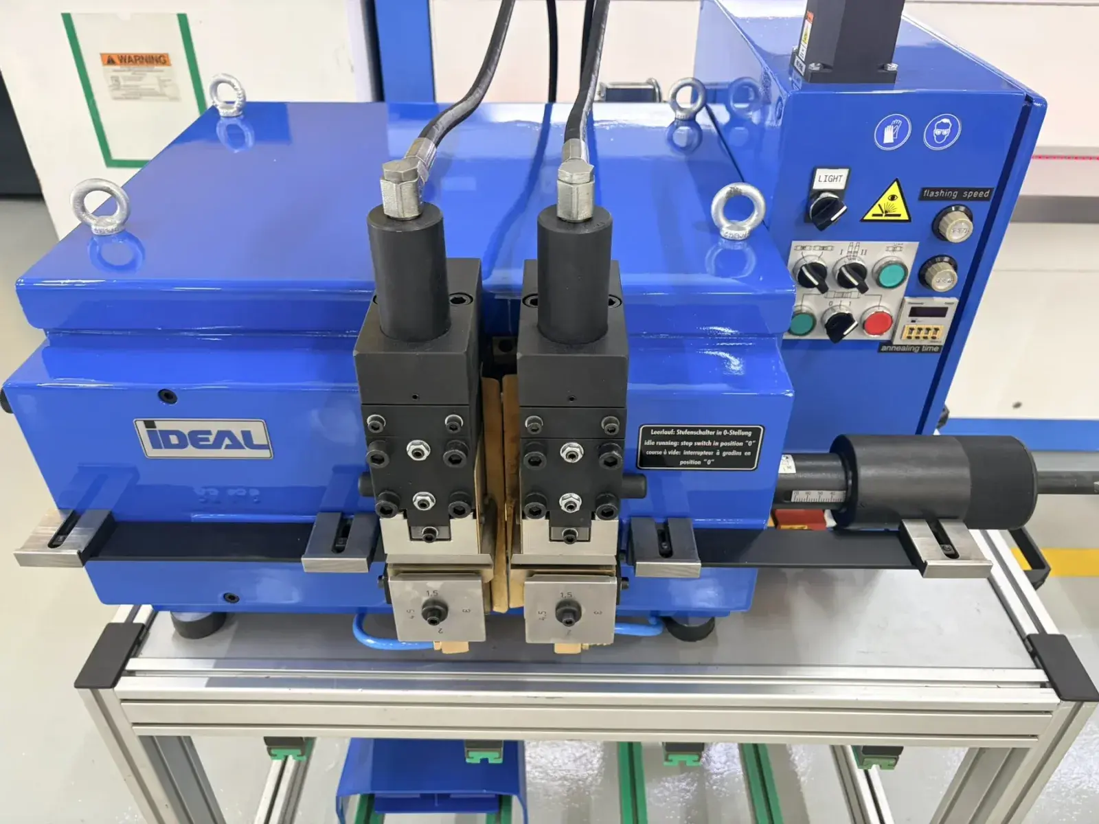 iDEAL BAS 065-11 Band Saw Blade Welder, Hydraulic Clamping, Blades to 60 mm - Thumbnail 10