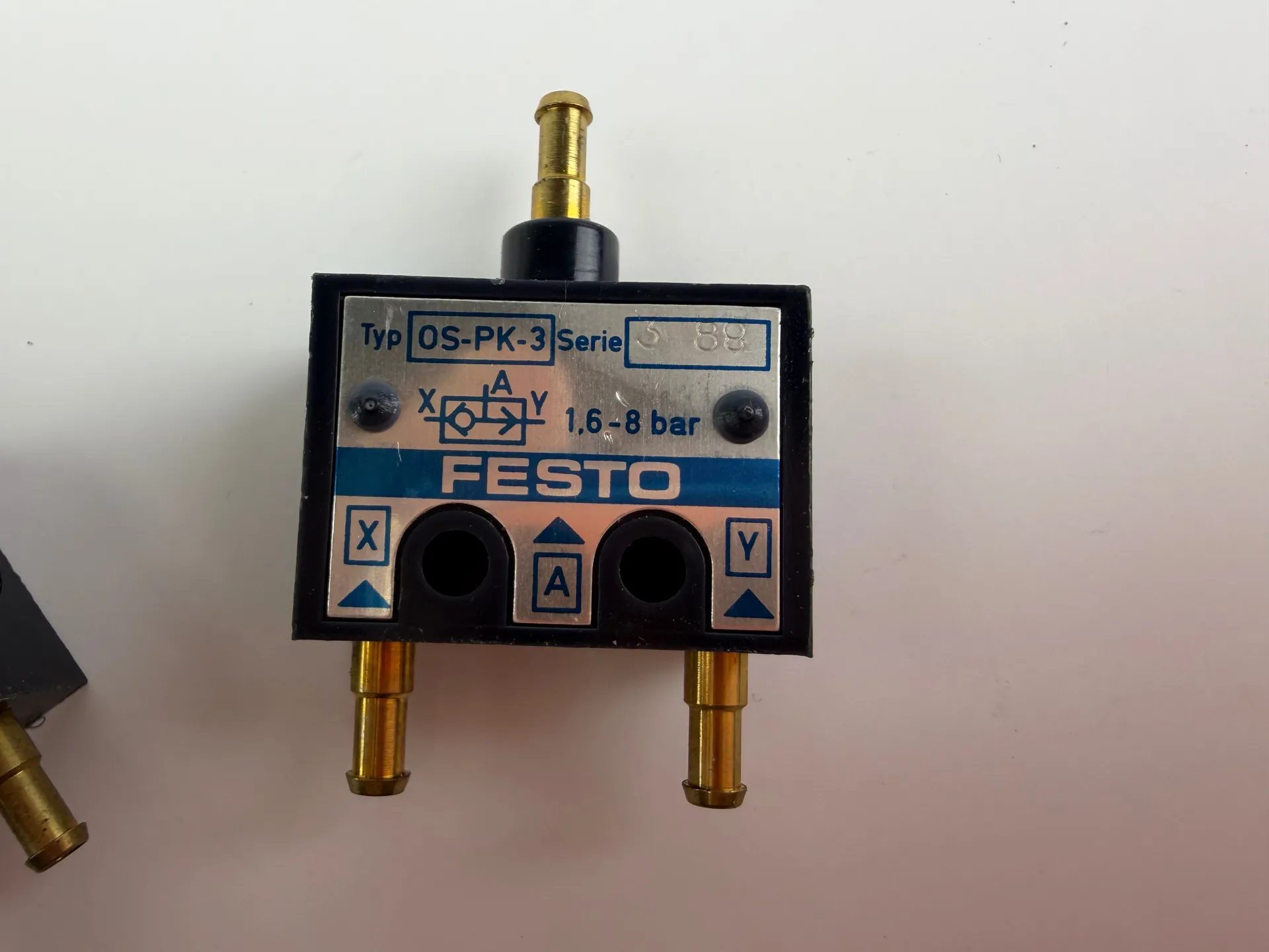 Festo OS-PK-3 Pneumatic OR Gate Valve – Lot of 2 - Thumbnail 2