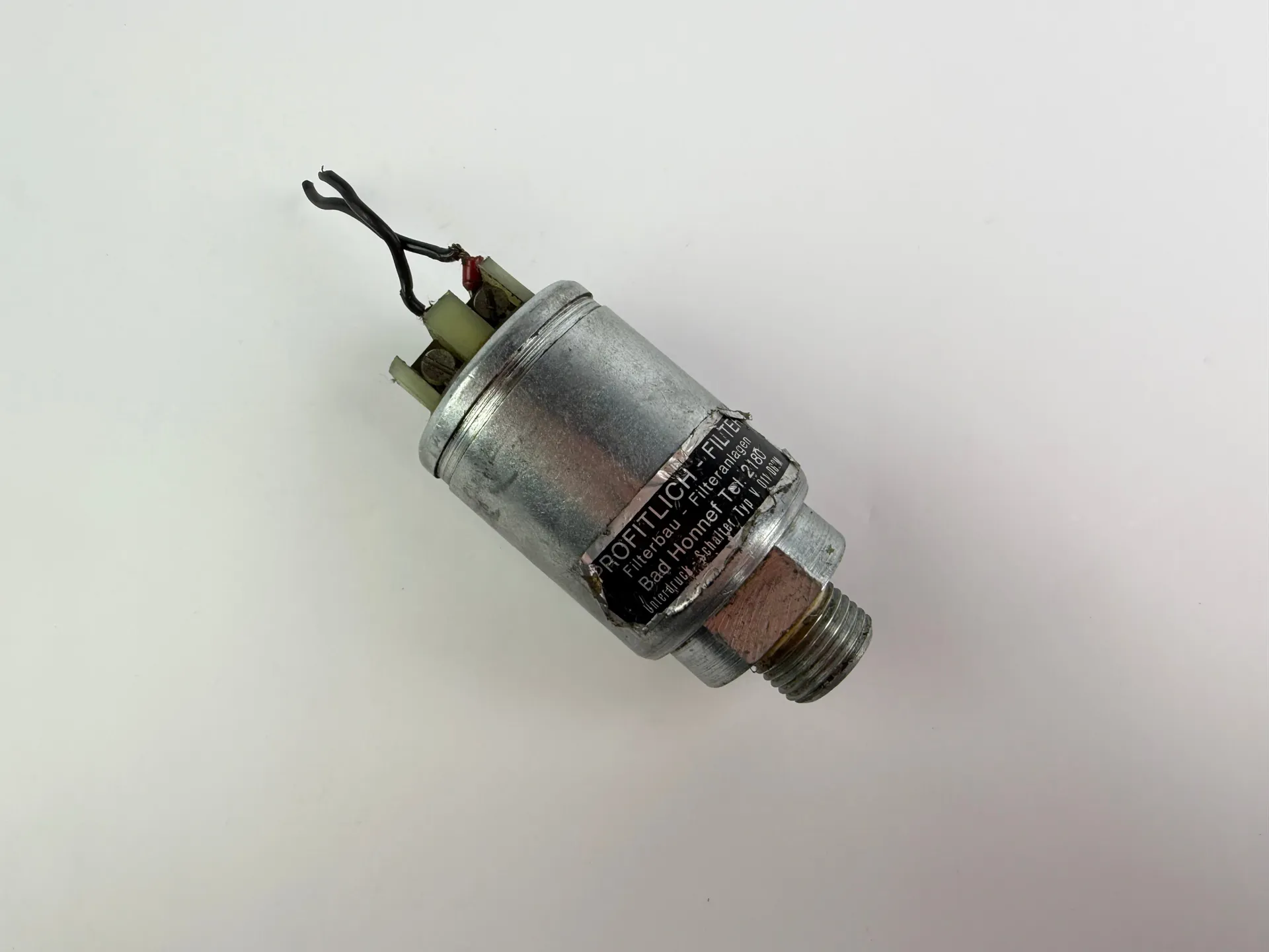 Profitlich Filter Filterbau Unterdruckschalter Typ V 011 DGBM – Vacuum Switch - Image 1
