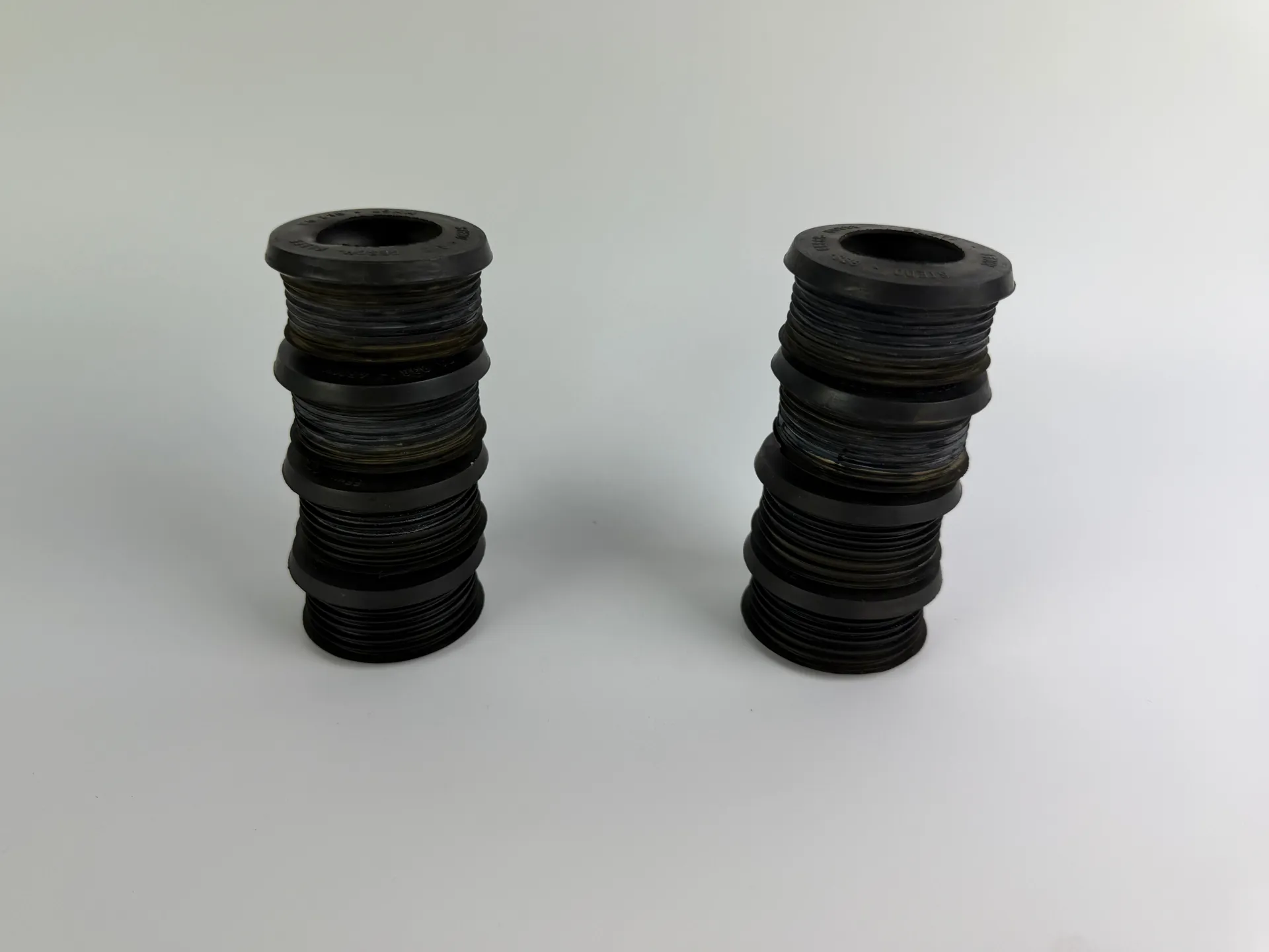 6x STEDO 60555 Euro Rubber Connector Black for Flush Pipe Ø38 mm - Thumbnail 5