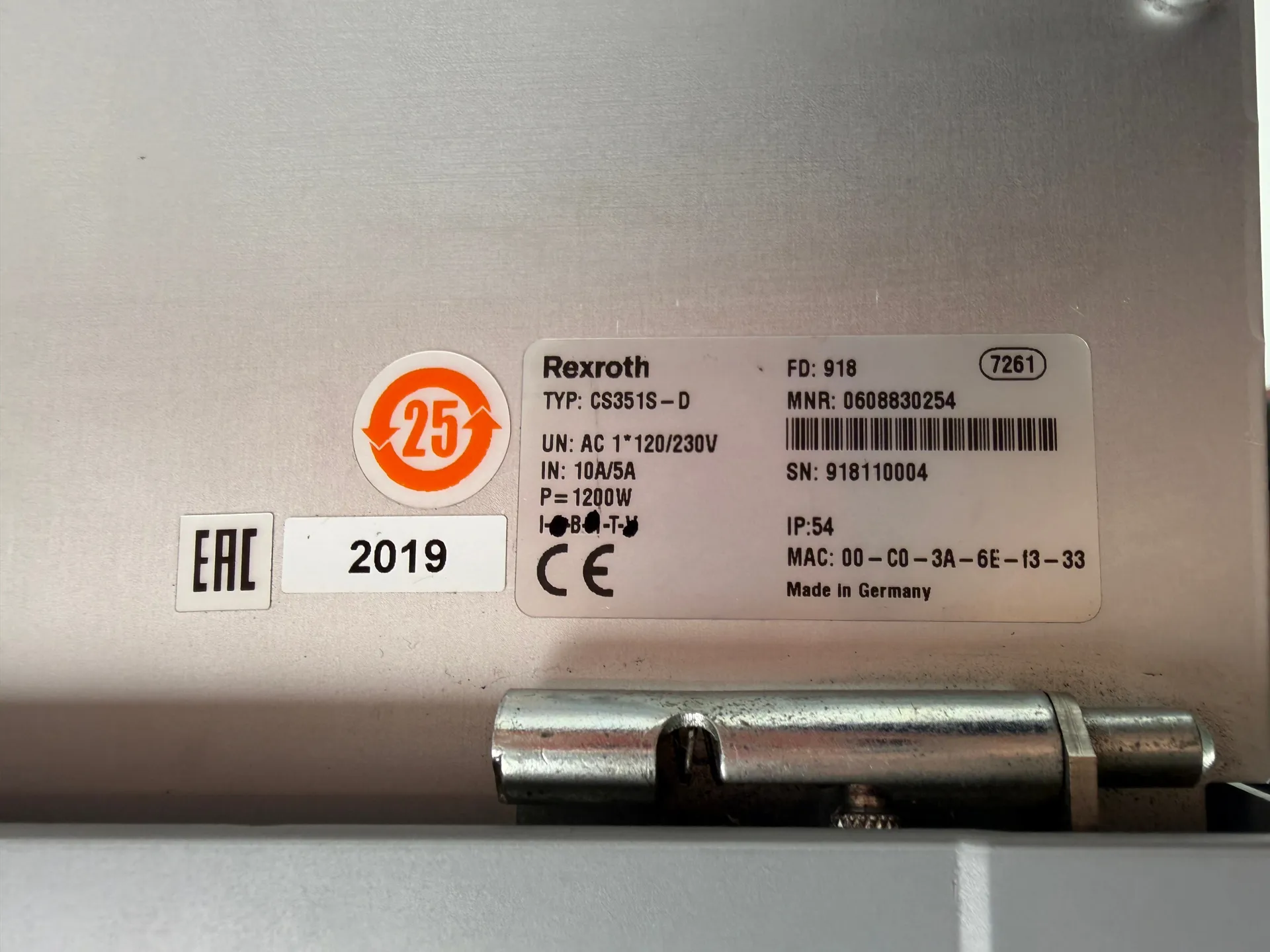 1x Rexroth CS351S-D Compact System Controller 0608830254 120/230V - Thumbnail 13