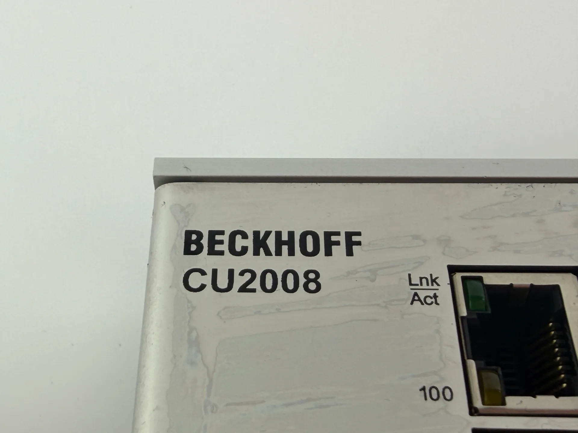 Beckhoff CU2008-0000 Industrial Ethernet Switch 8-Port 10/100 Mbps 24V DC - Image 1